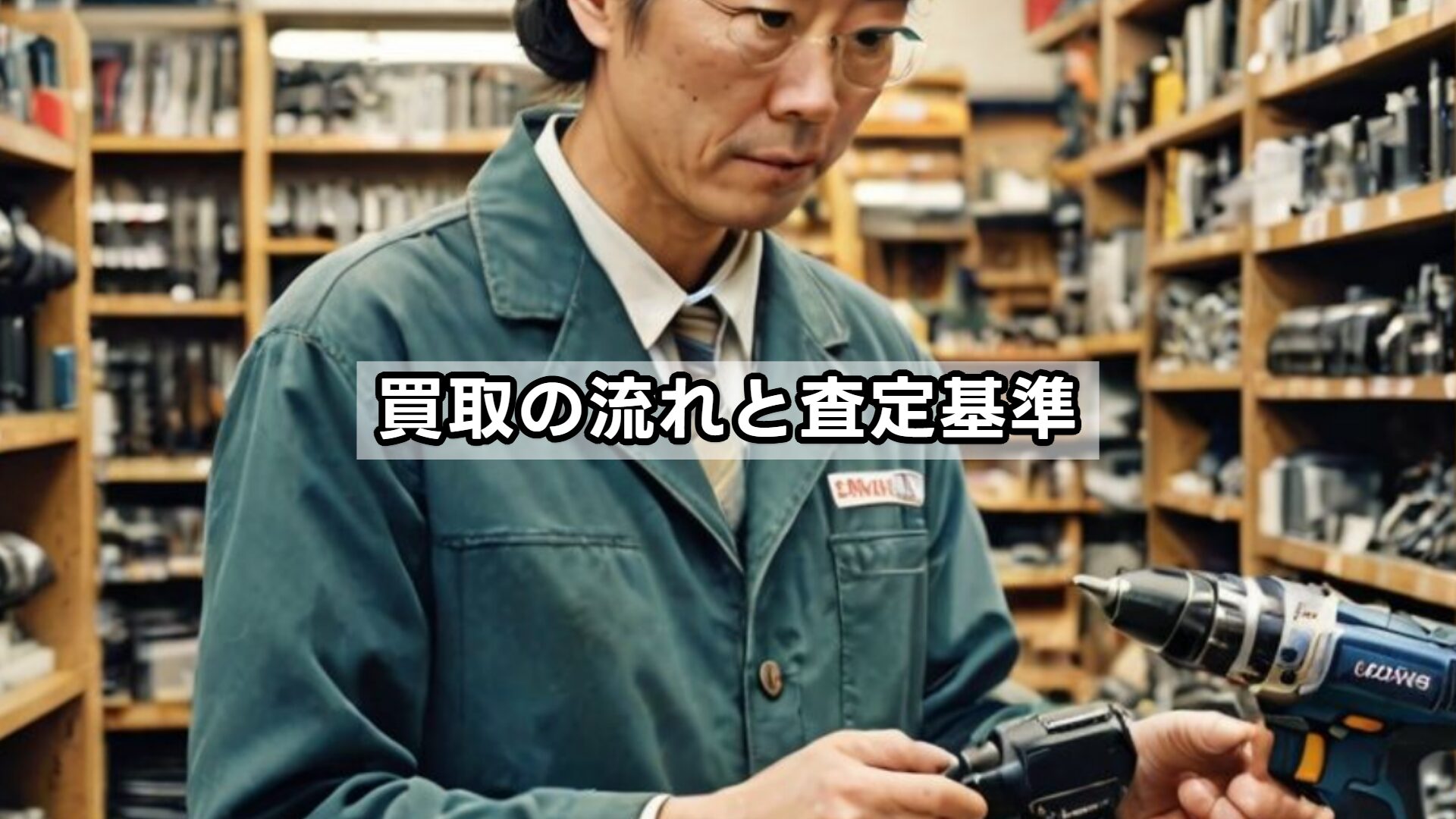 買取の流れと査定基準