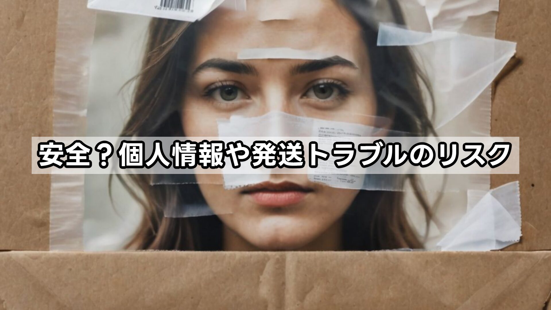 安全？個人情報や発送トラブルのリスク
