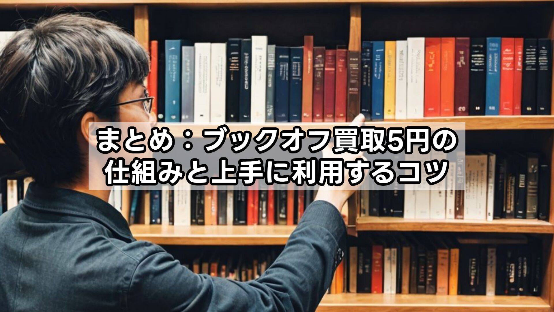 まとめ:ブックオフ買取5円の仕組みと上手に利用するコツ