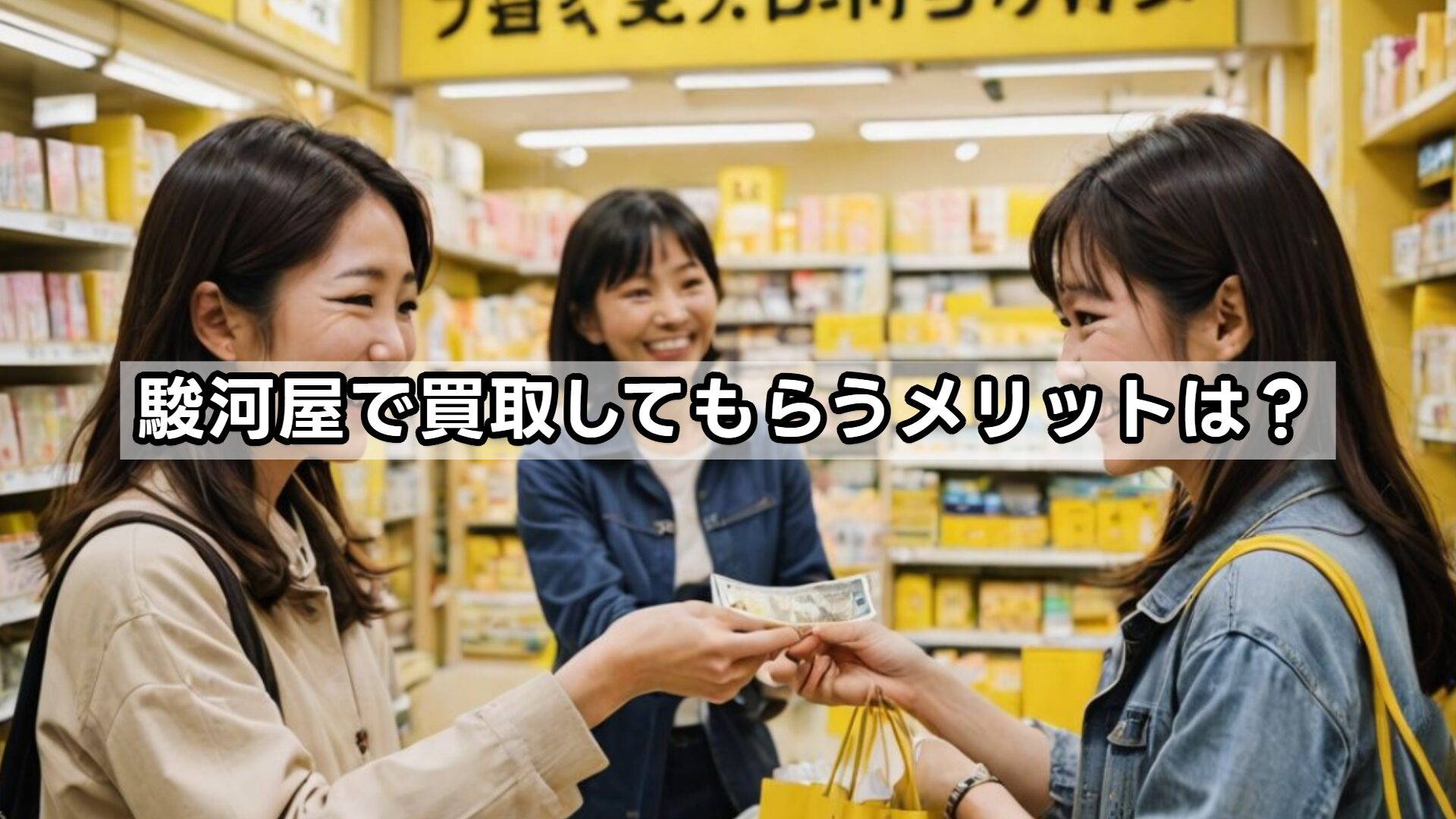 駿河屋で買取してもらうメリットは?