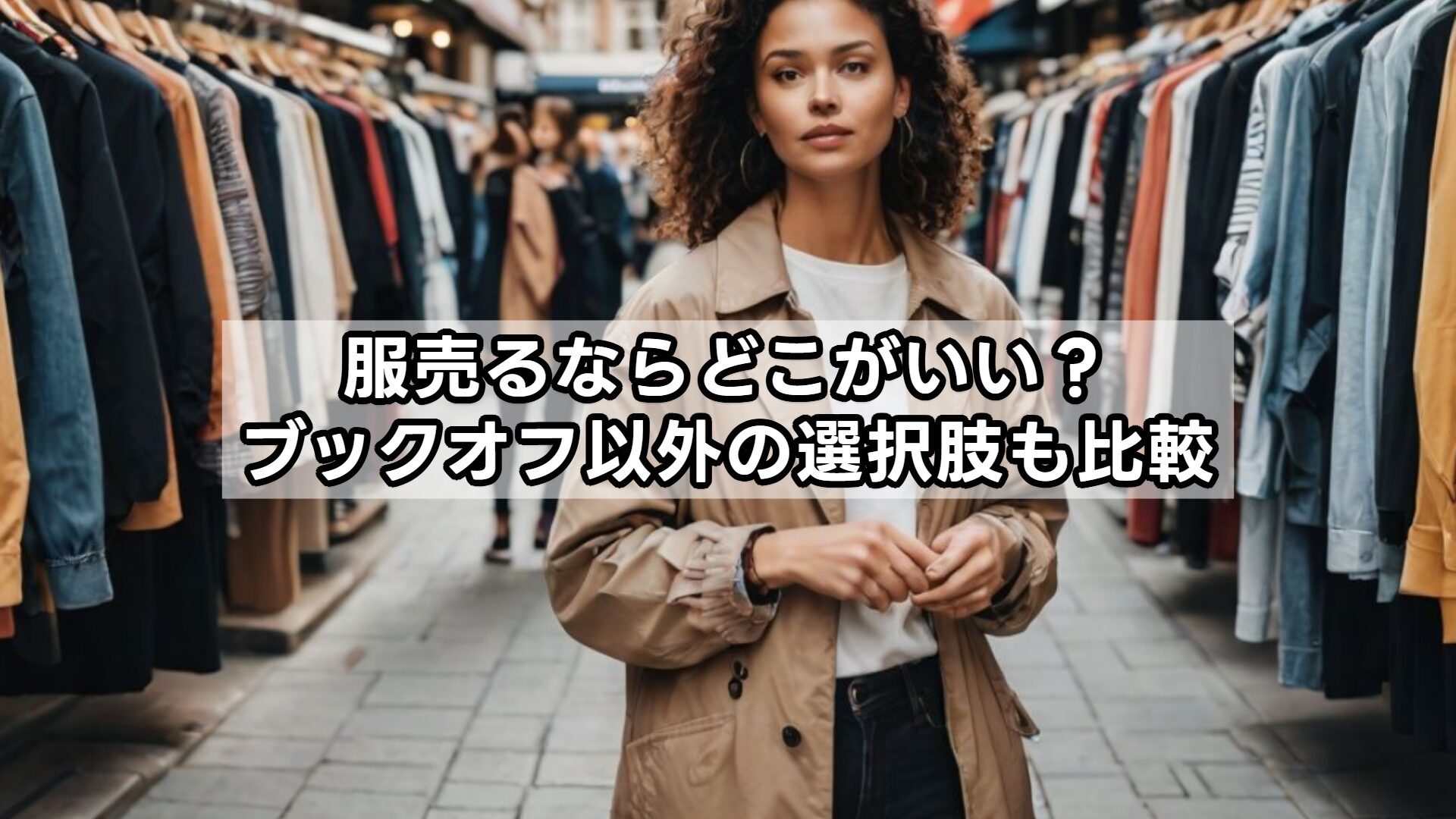 服売るならどこがいい?ブックオフ以外の選択肢も比較