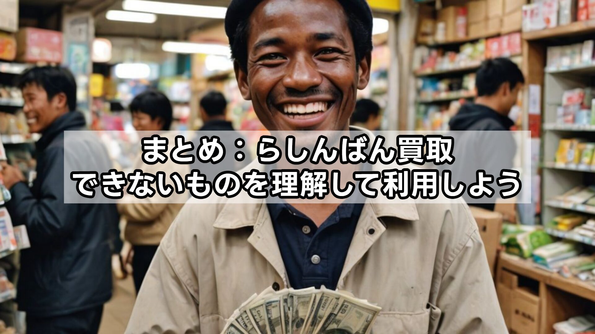 まとめ：らしんばん買取できないものを理解して利用しよう