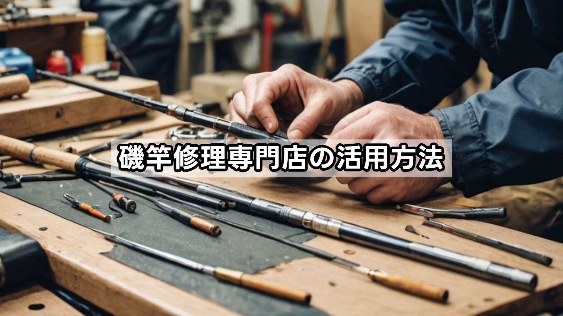 磯竿修理専門店の活用方法