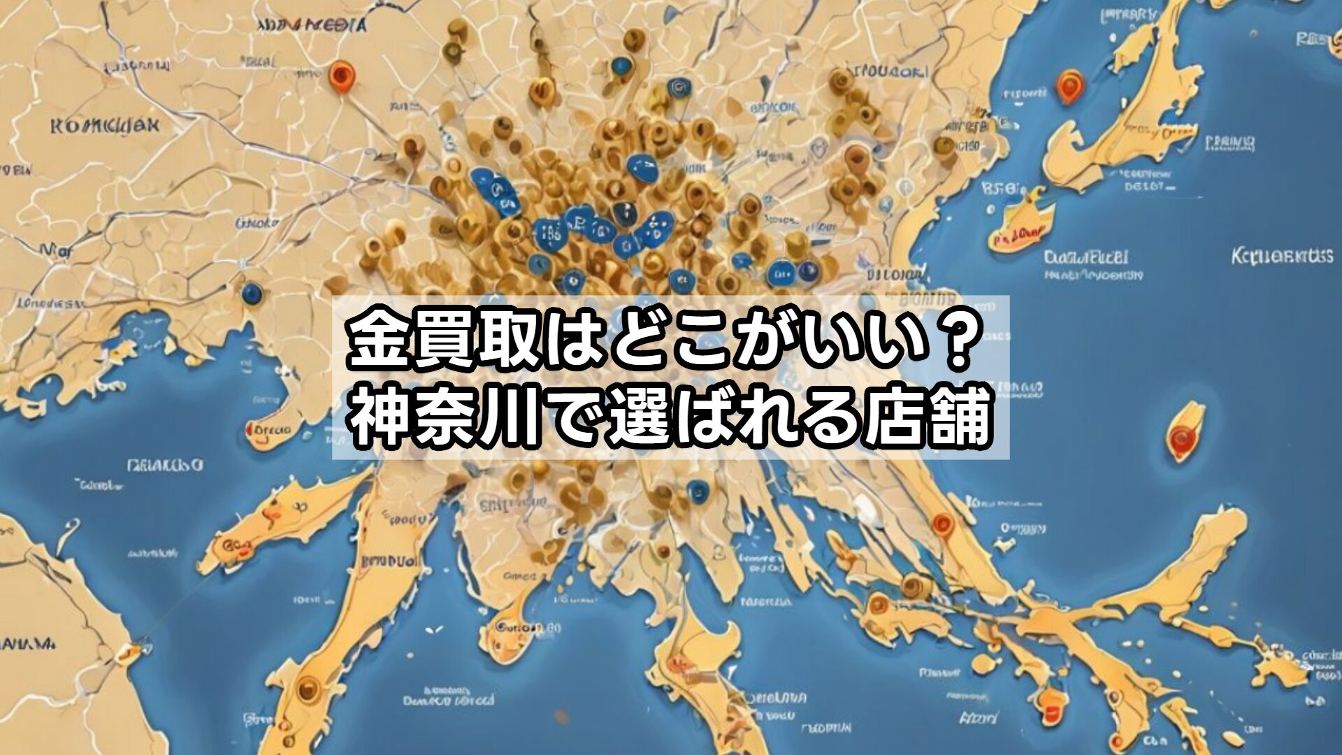 金買取はどこがいい?神奈川で選ばれる店舗