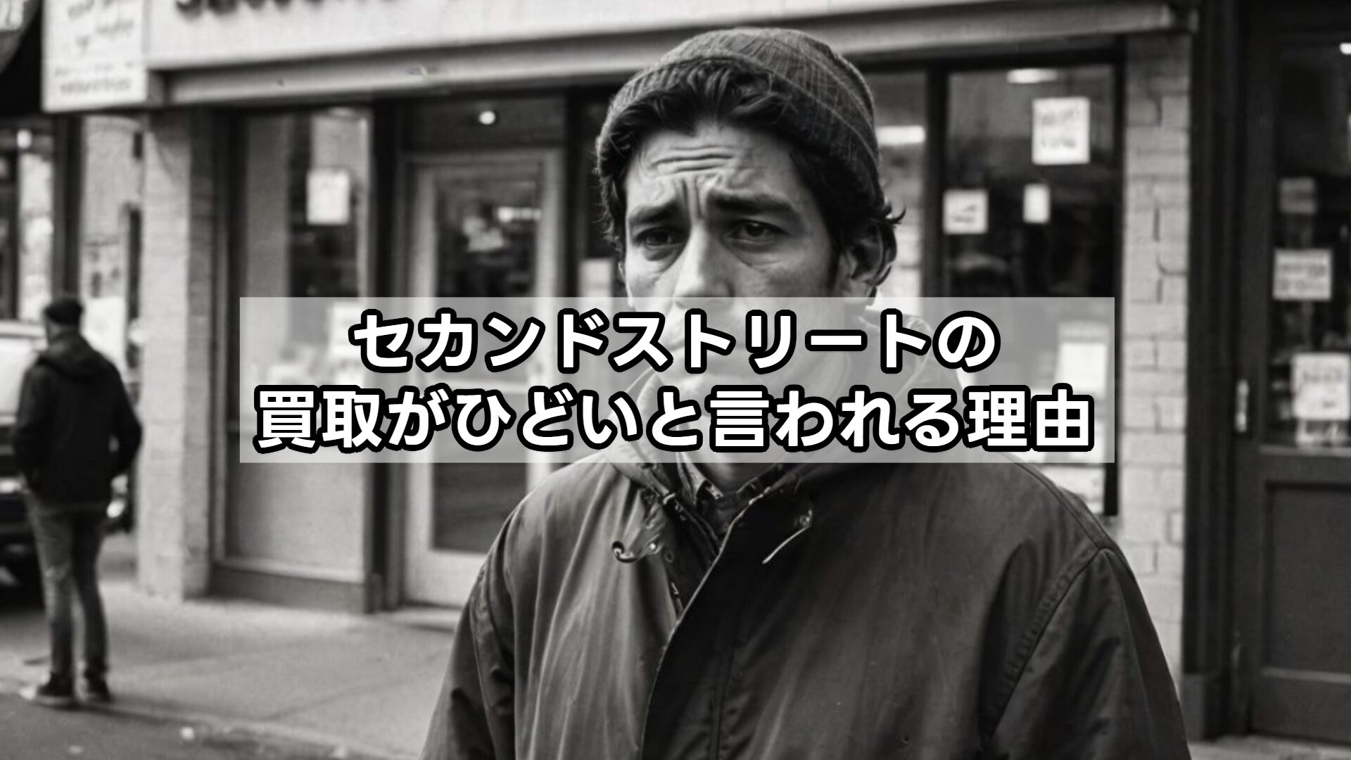 セカンドストリートの買取がひどいと言われる理由