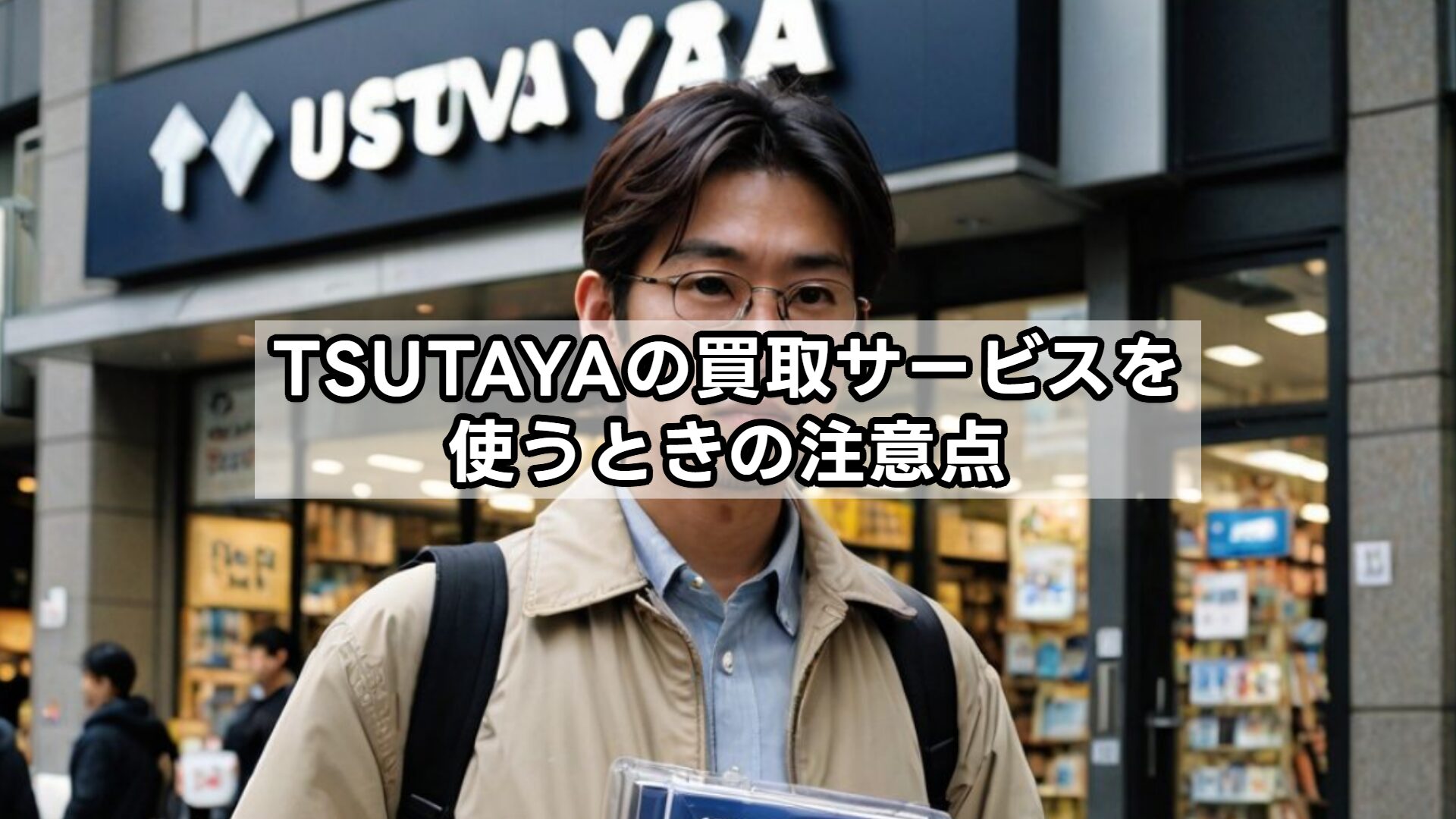 TSUTAYAの買取サービスを使うときの注意点
