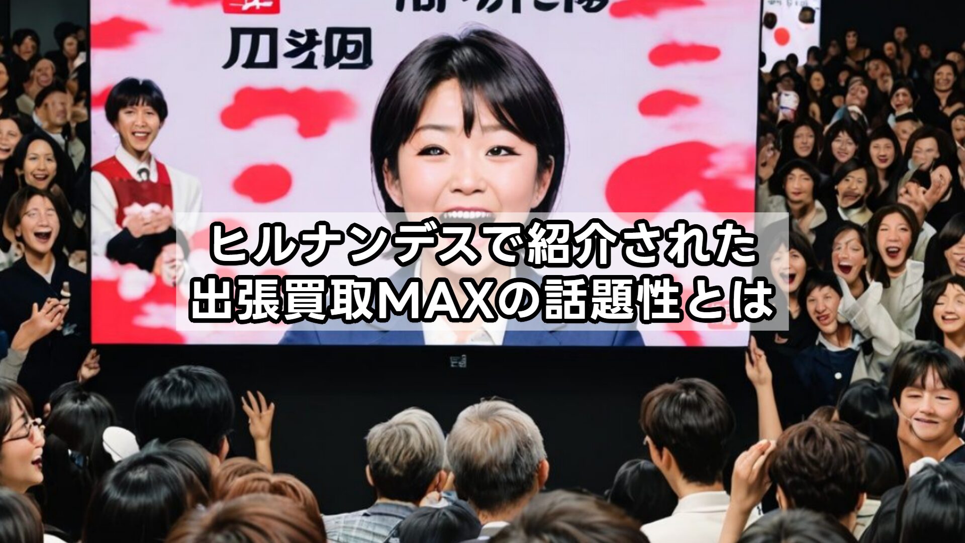 ヒルナンデスで紹介された出張買取MAXの話題性とは