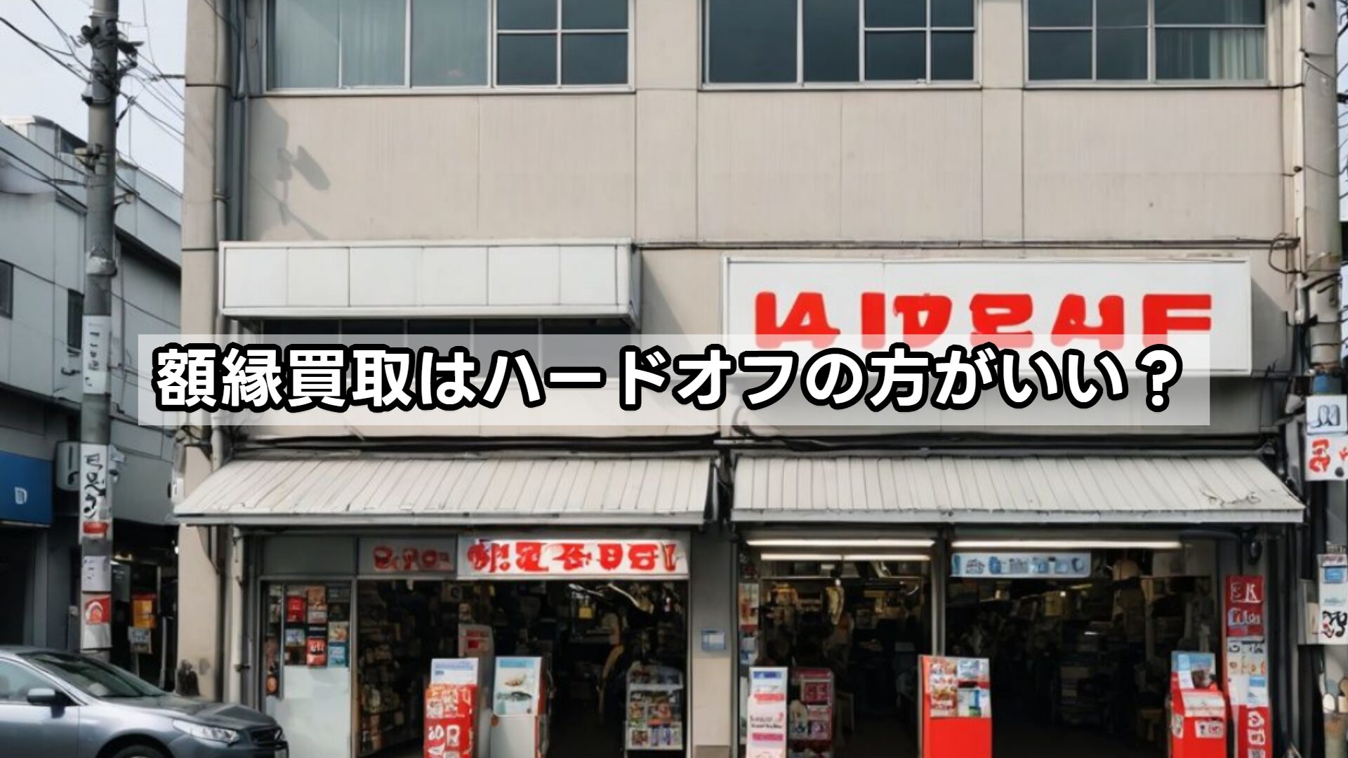 額縁買取はハードオフの方がいい？