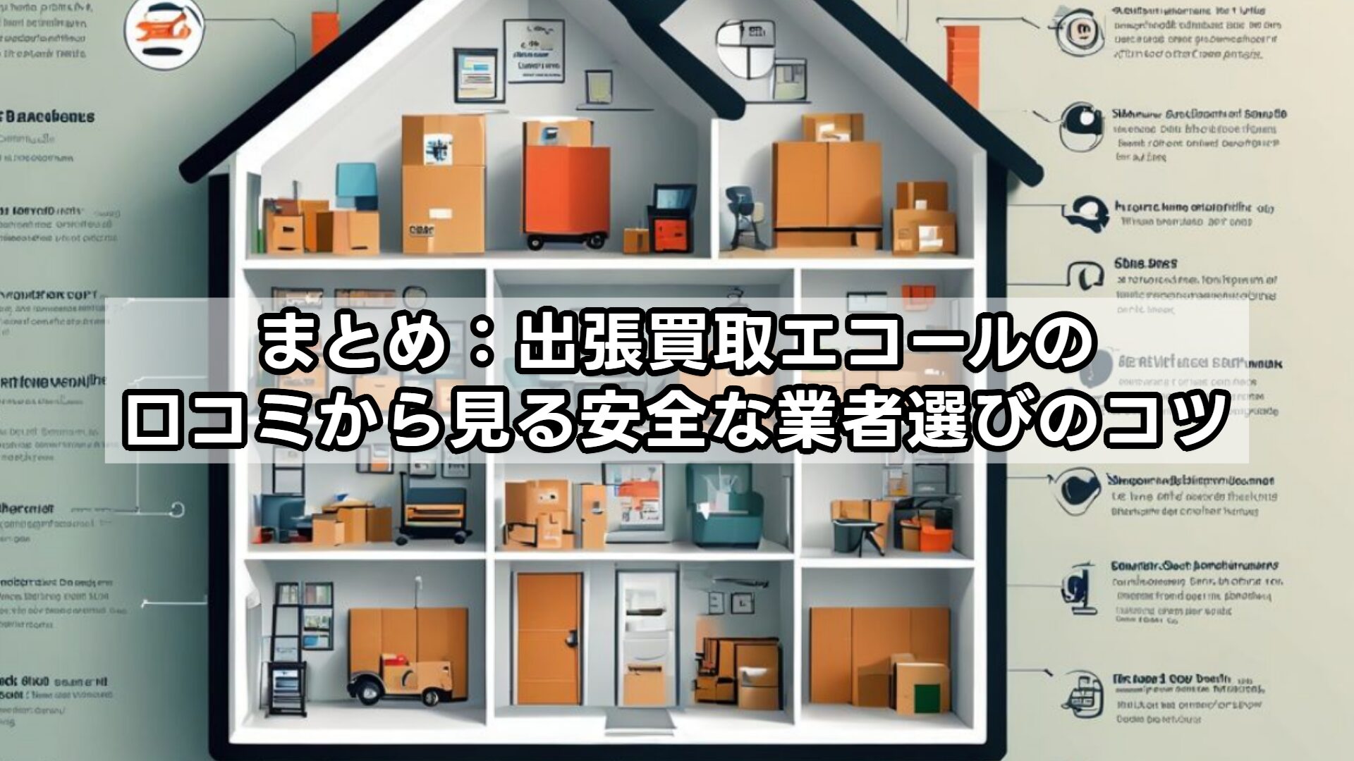 まとめ：出張買取エコールの口コミから見る安全な業者選びのコツ