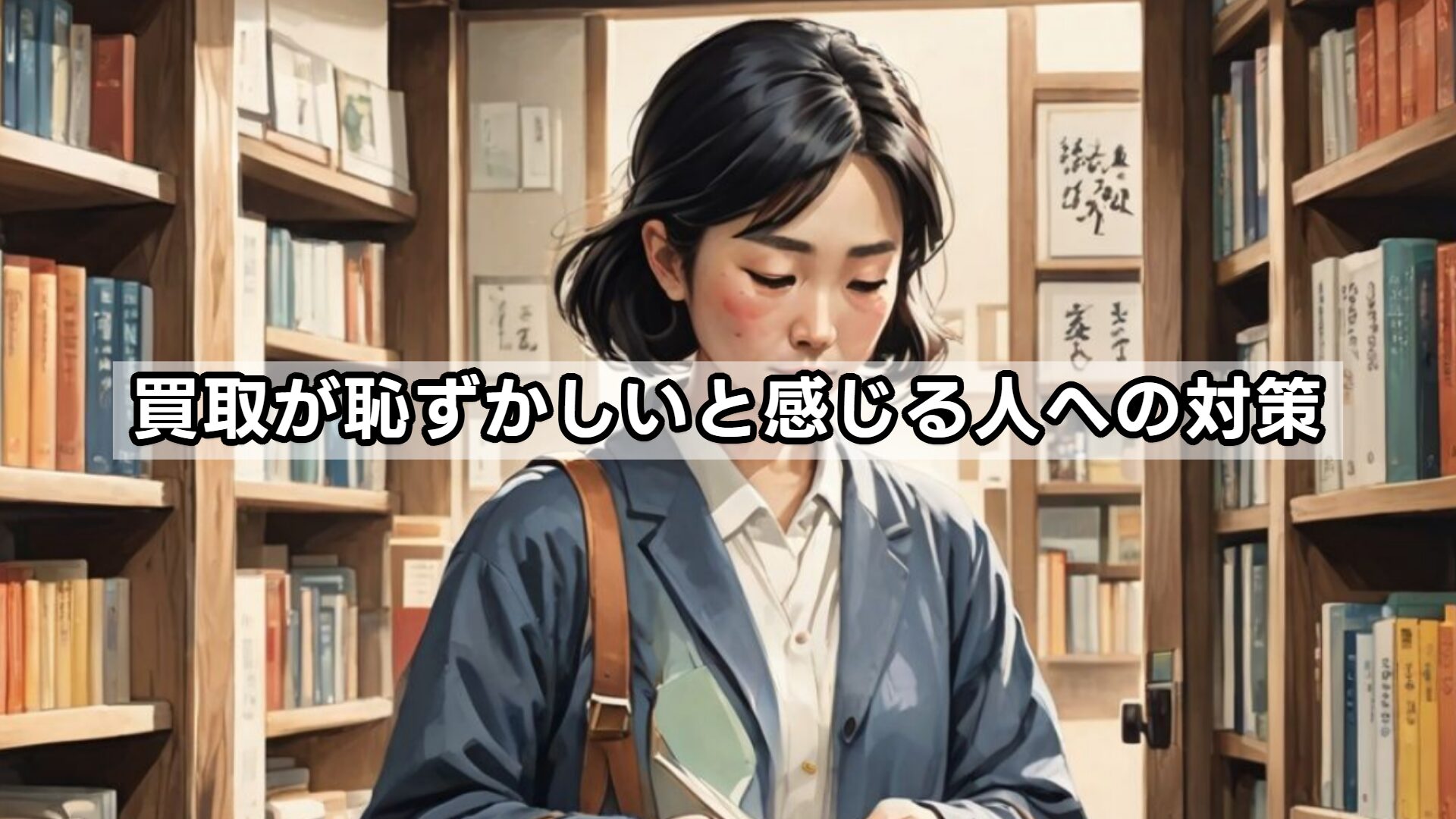 買取が恥ずかしいと感じる人への対策