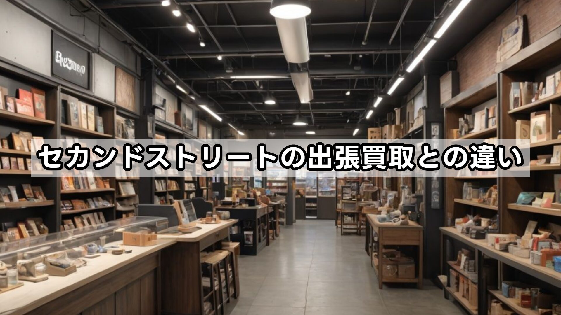 セカンドストリートの出張買取との違い
