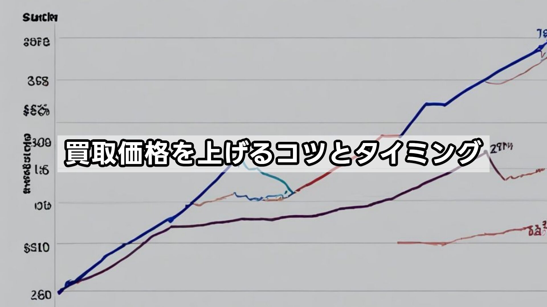買取価格を上げるコツとタイミング