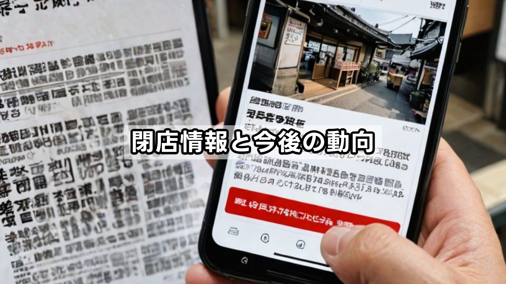 閉店情報と今後の動向
