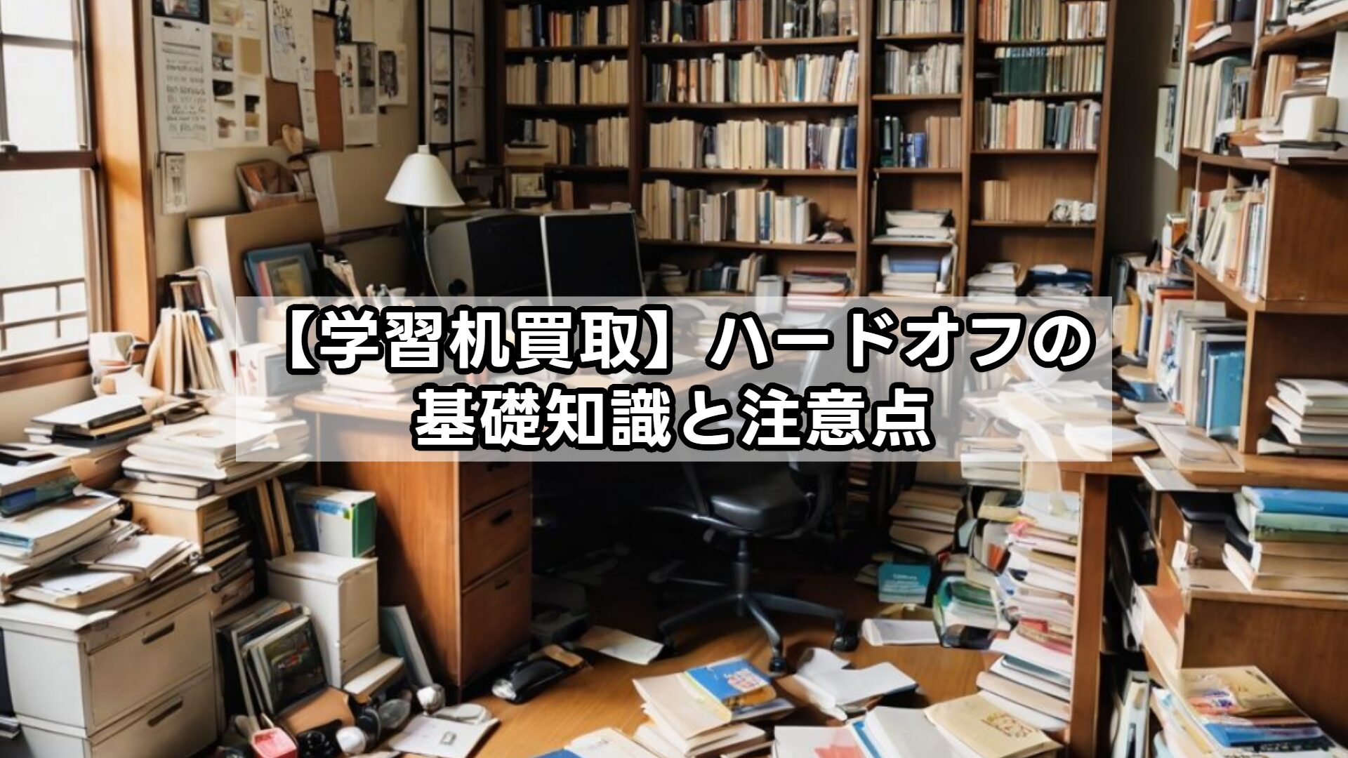 【学習机買取】ハードオフの基礎知識と注意点