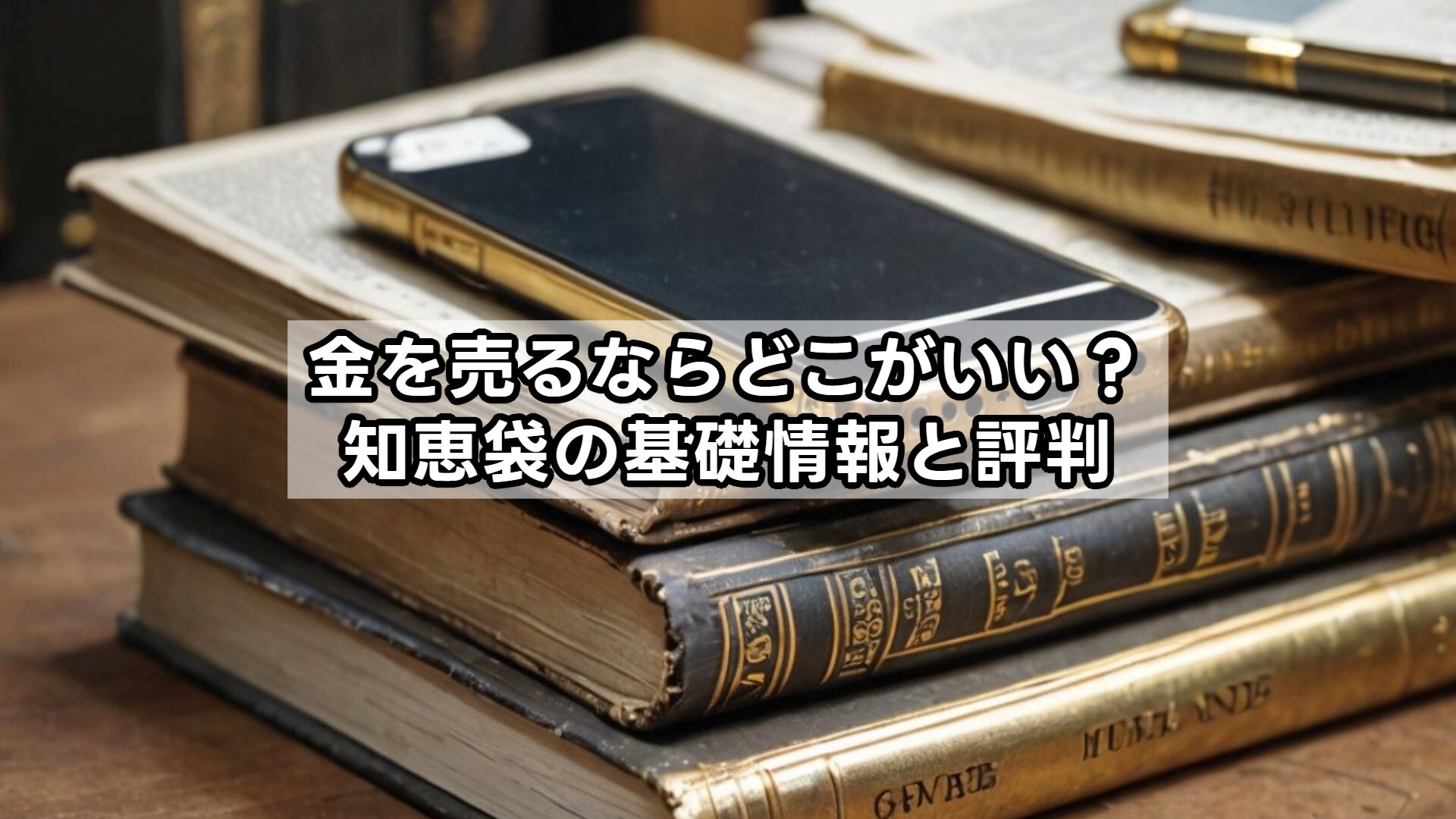 金を売るならどこがいい?知恵袋の基礎情報と評判