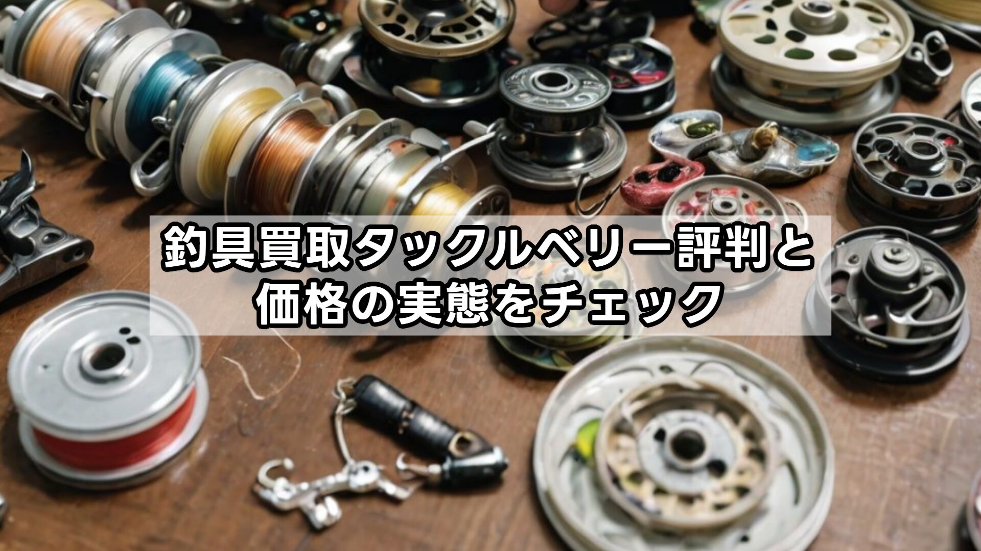 釣具買取タックルベリー評判と価格の実態をチェック