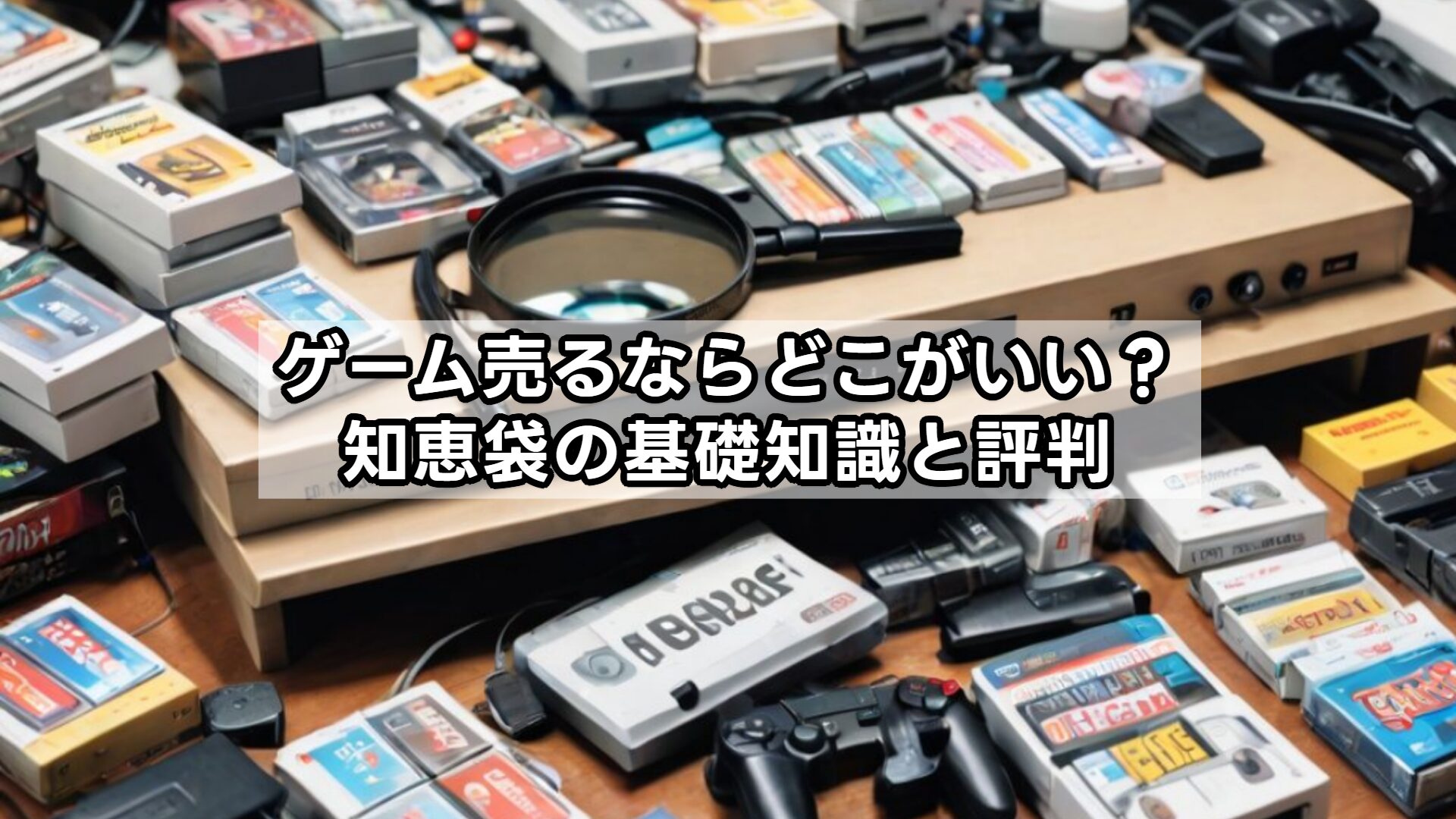 ゲーム売るならどこがいい?知恵袋の基礎知識と評判