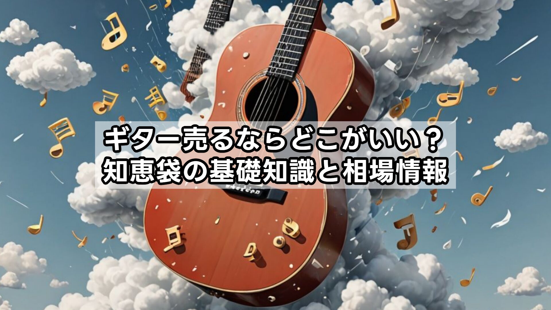 ギター売るならどこがいい？知恵袋の基礎知識と相場情報