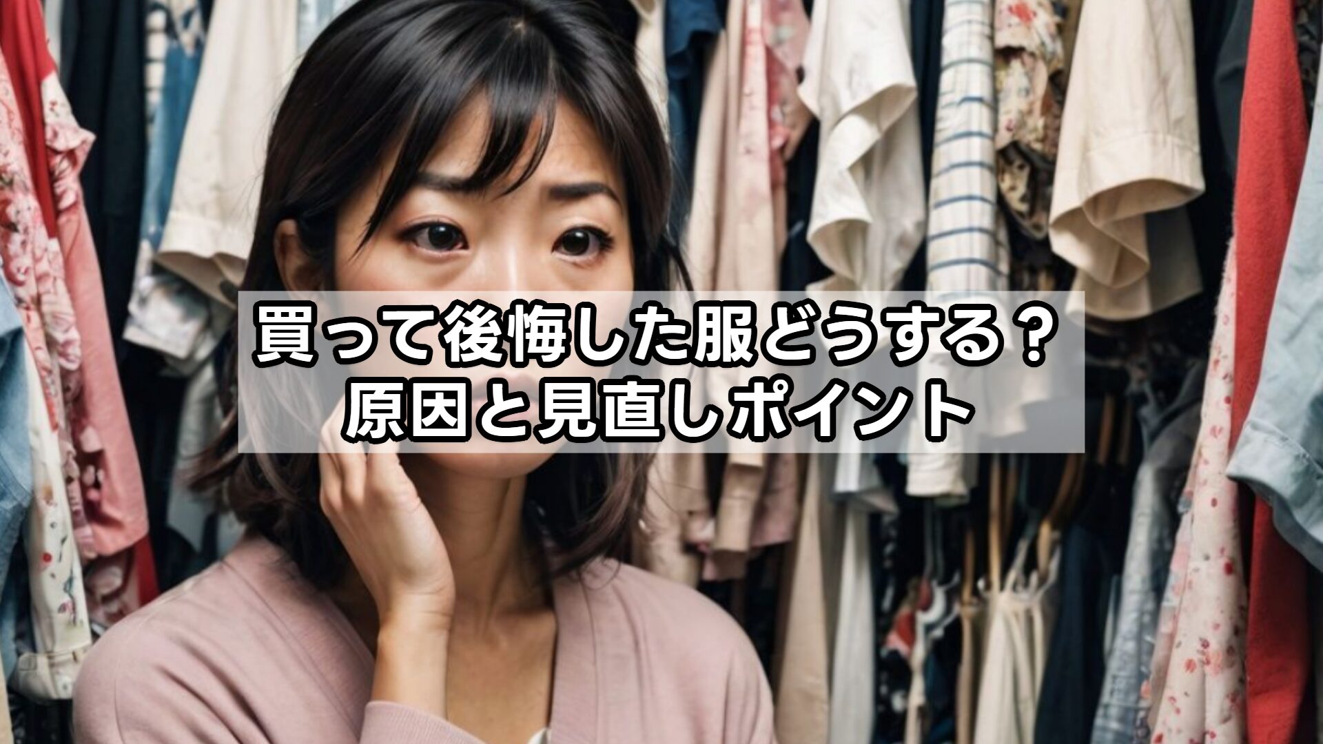 買って後悔した服どうする？原因と見直しポイント