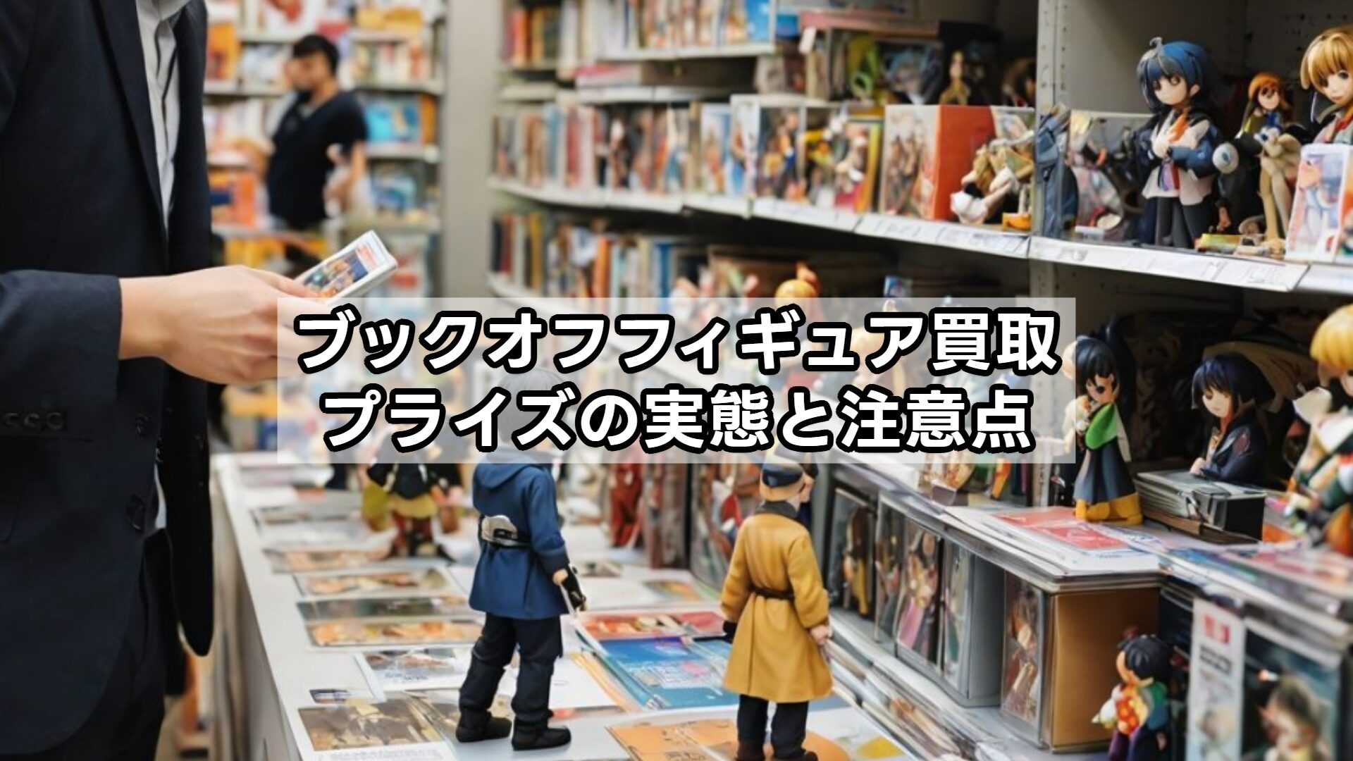 ブックオフフィギュア買取、プライズの実態と注意点