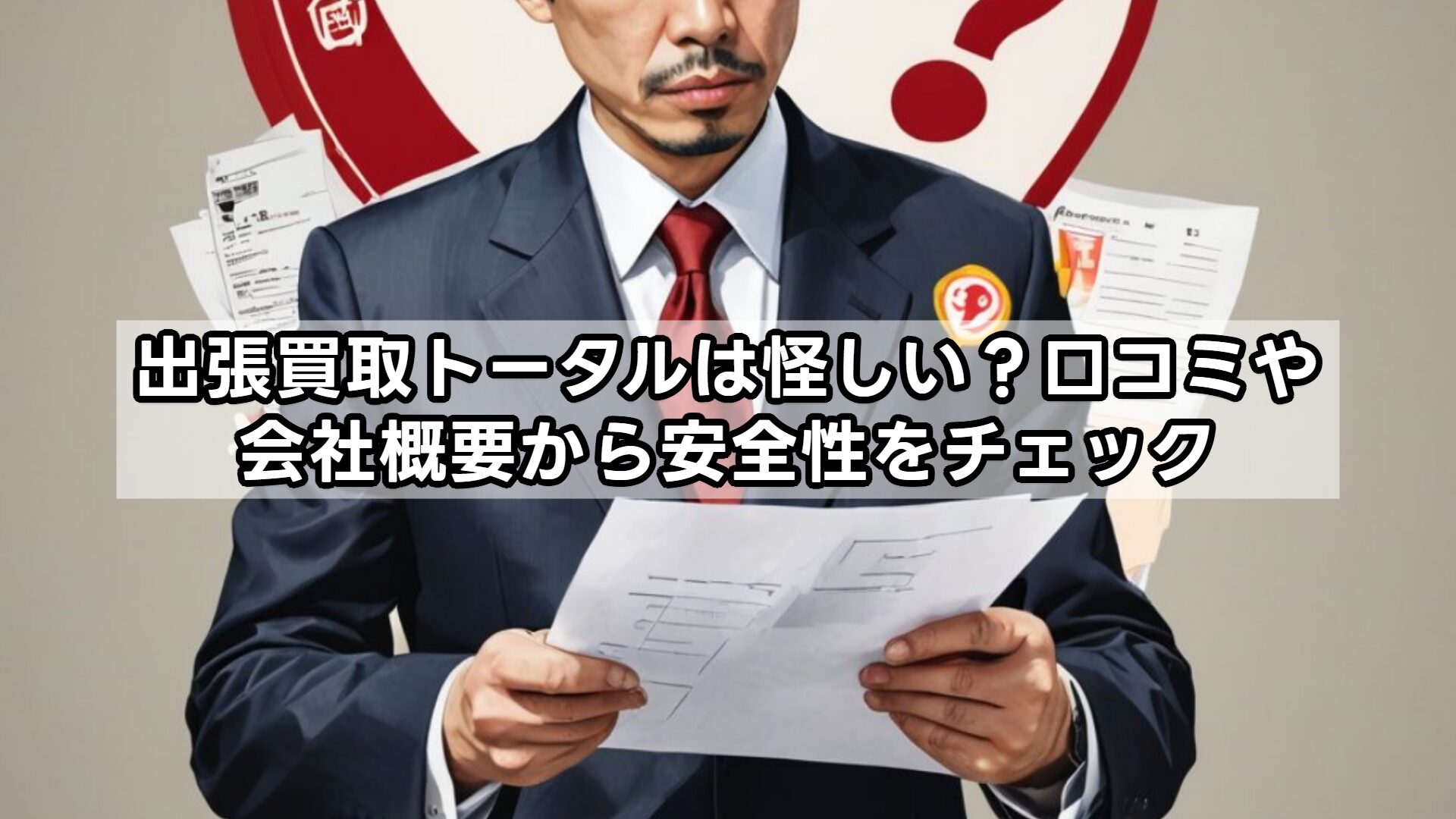 出張買取トータルは怪しい?口コミや会社概要から安全性をチェック