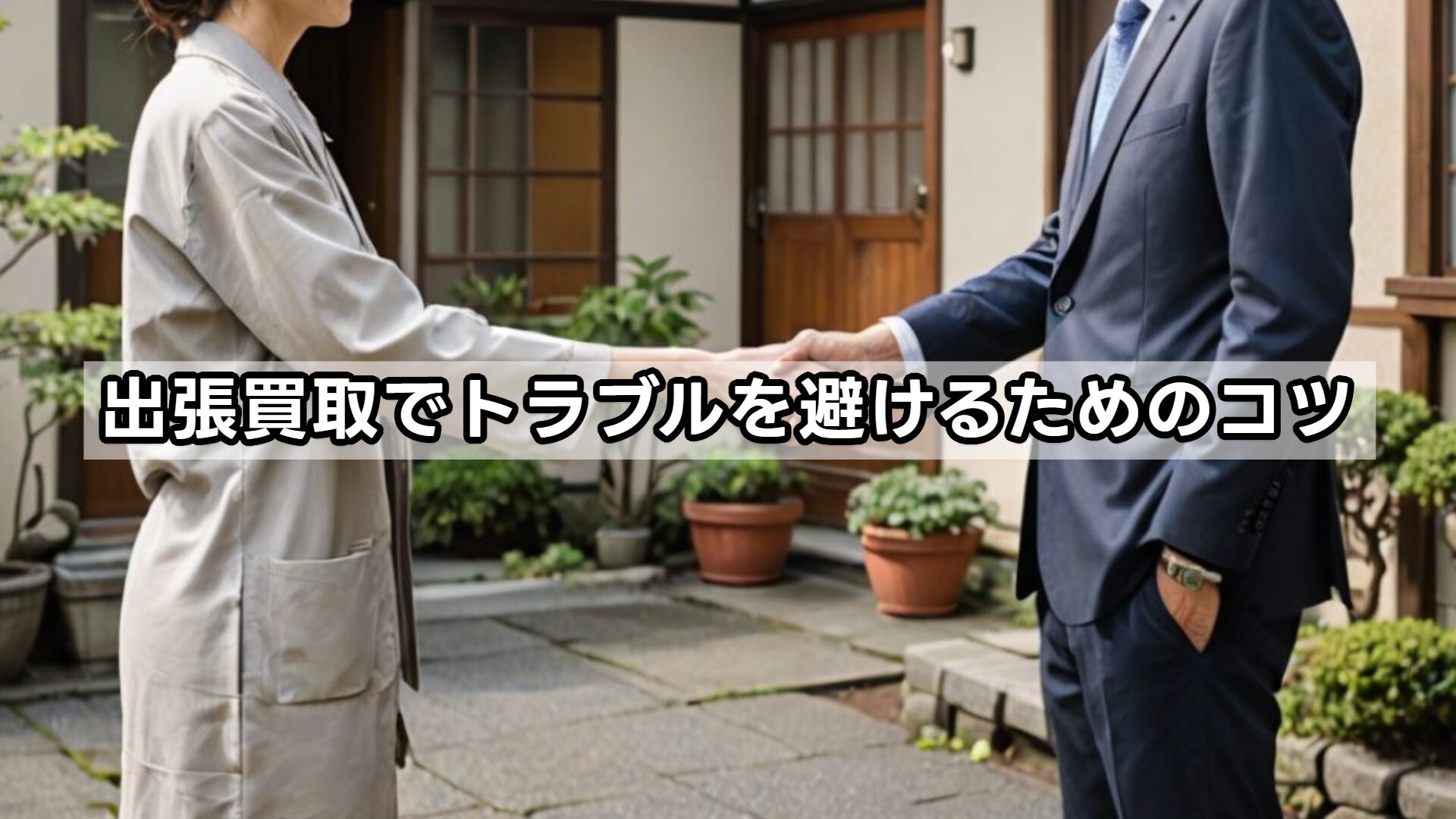 出張買取でトラブルを避けるためのコツ