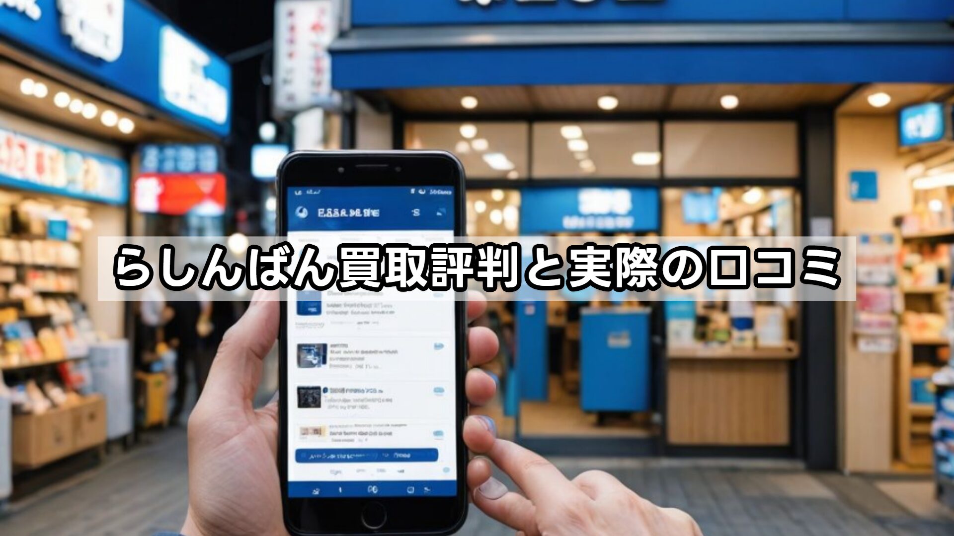 らしんばん買取評判と実際の口コミ