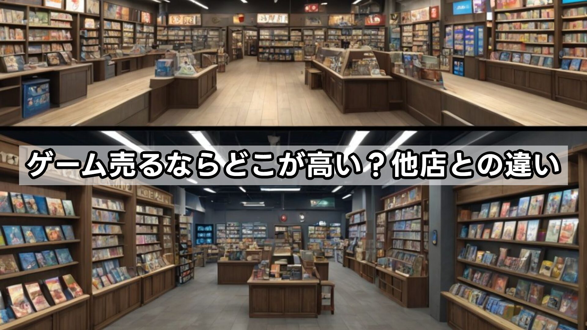 ゲーム売るならどこが高い？他店との違い