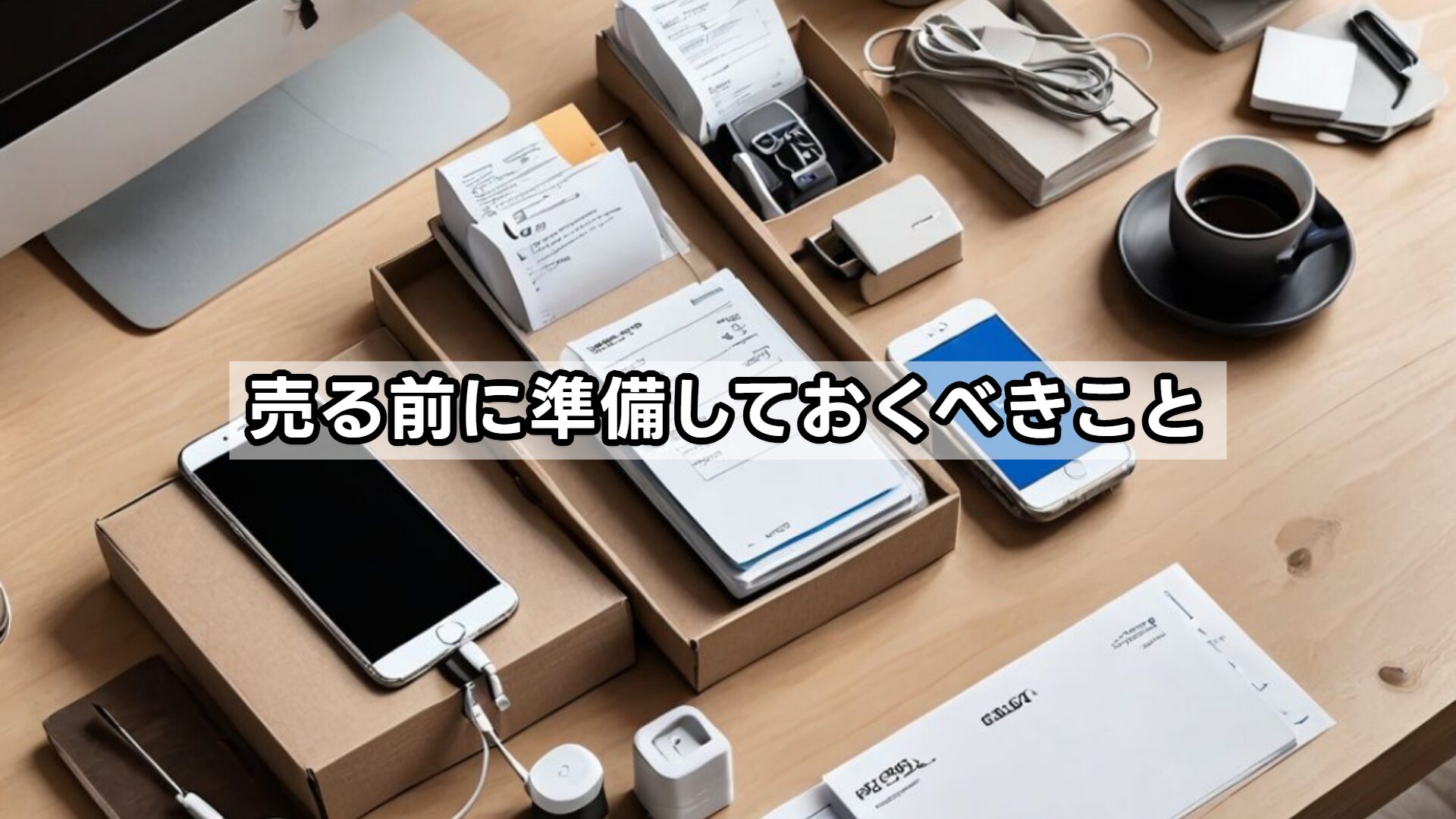 売る前に準備しておくべきこと