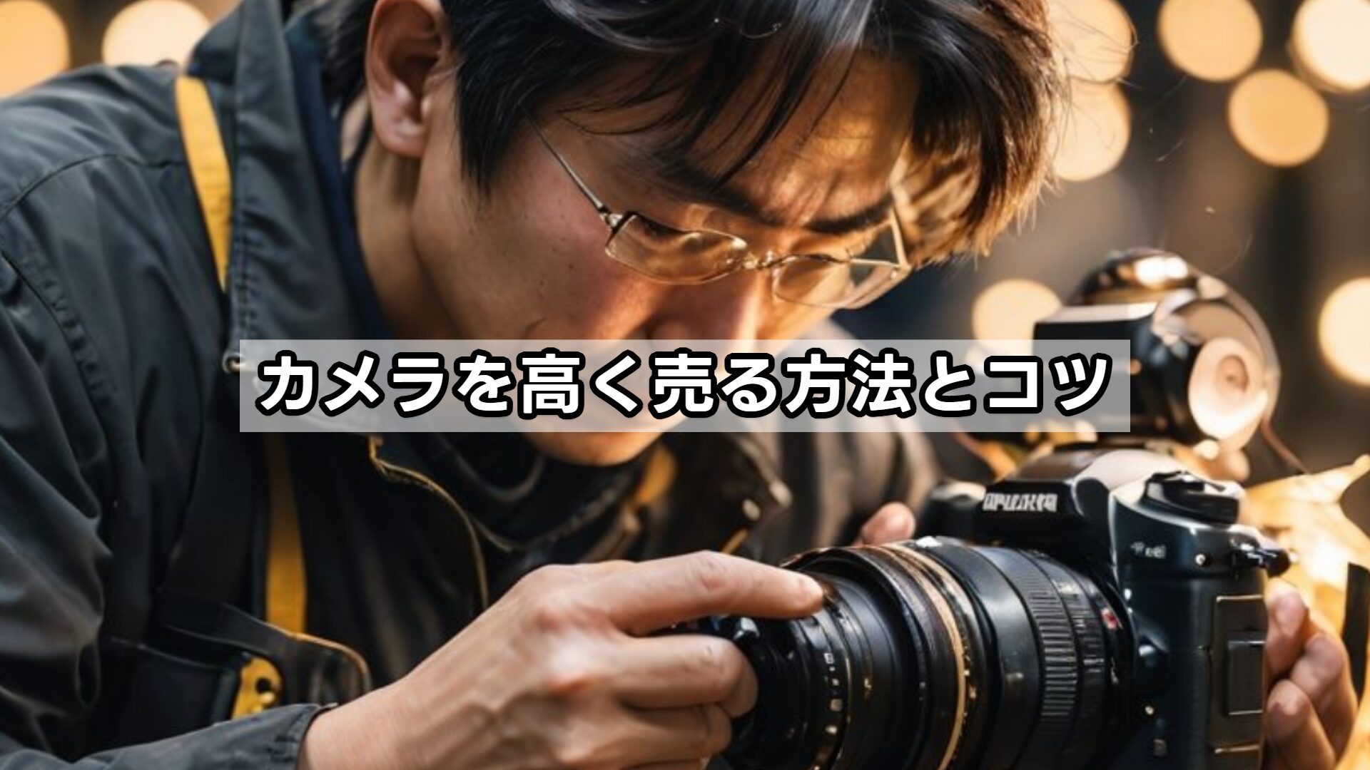 カメラを高く売る方法とコツ