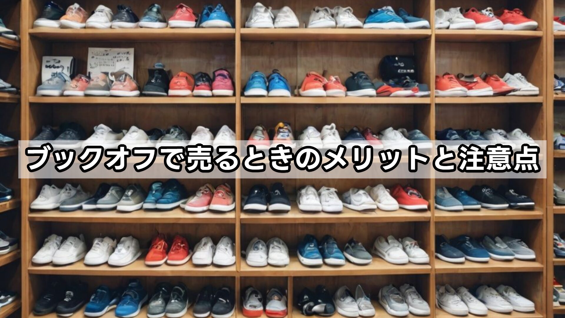 ブックオフで売るときのメリットと注意点