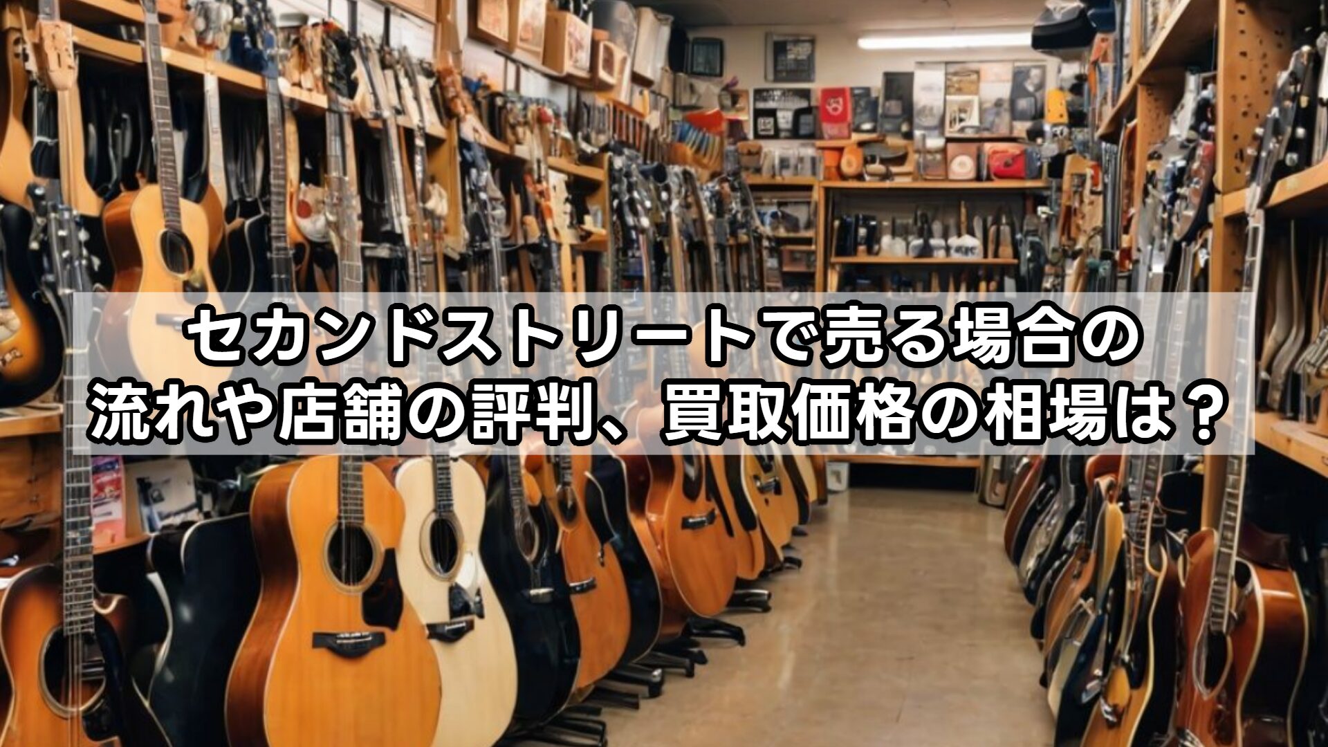 セカンドストリートで売る場合の流れや店舗の評判、買取価格の相場は？