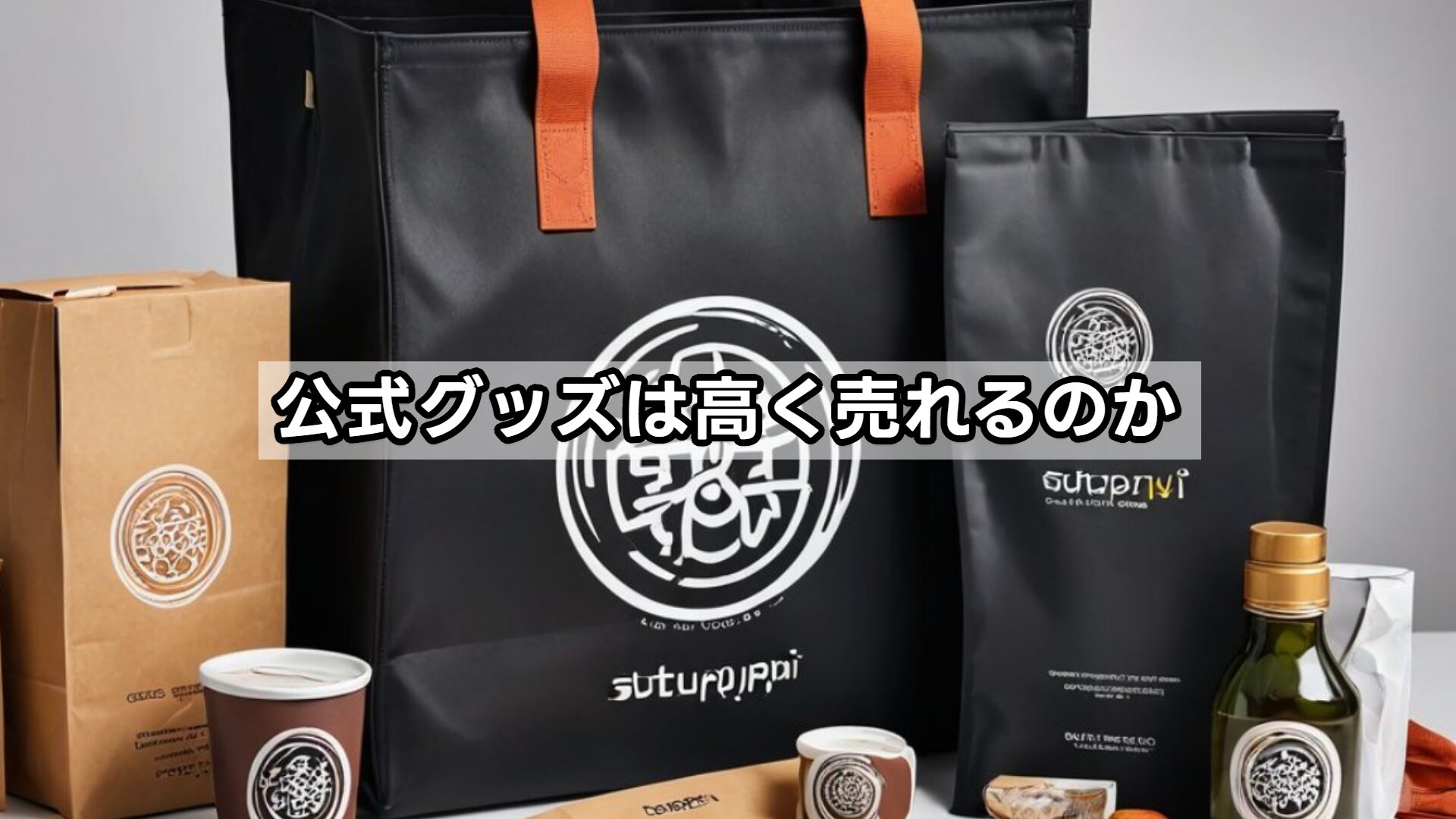 公式グッズは高く売れるのか