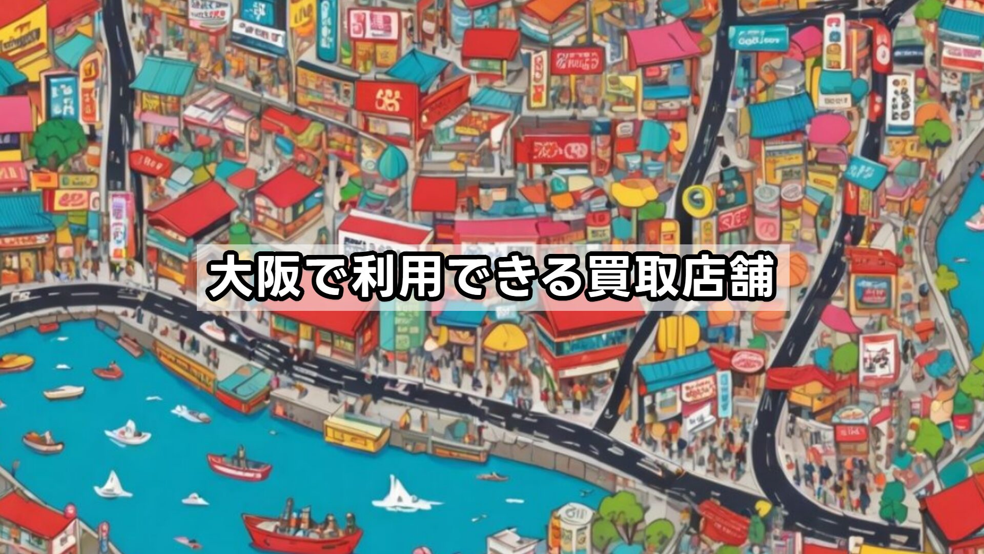 大阪で利用できる買取店舗