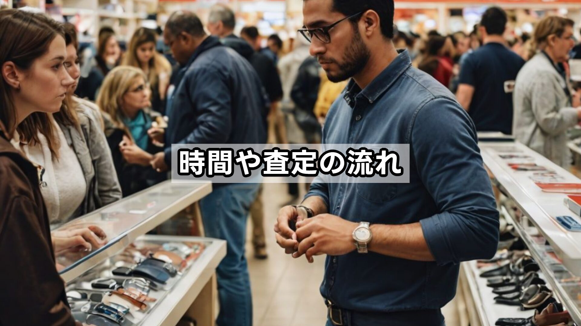 時間や査定の流れ
