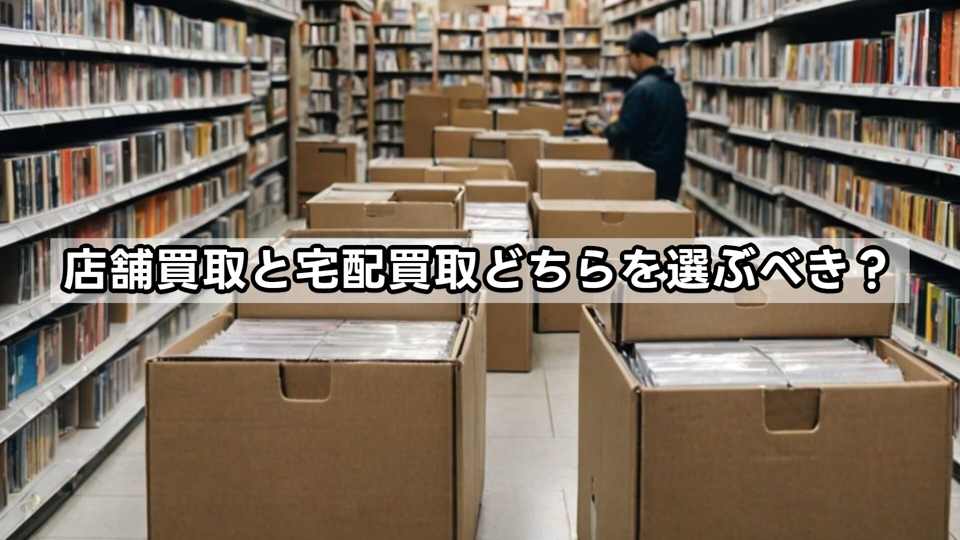 店舗買取と宅配買取どちらを選ぶべき？