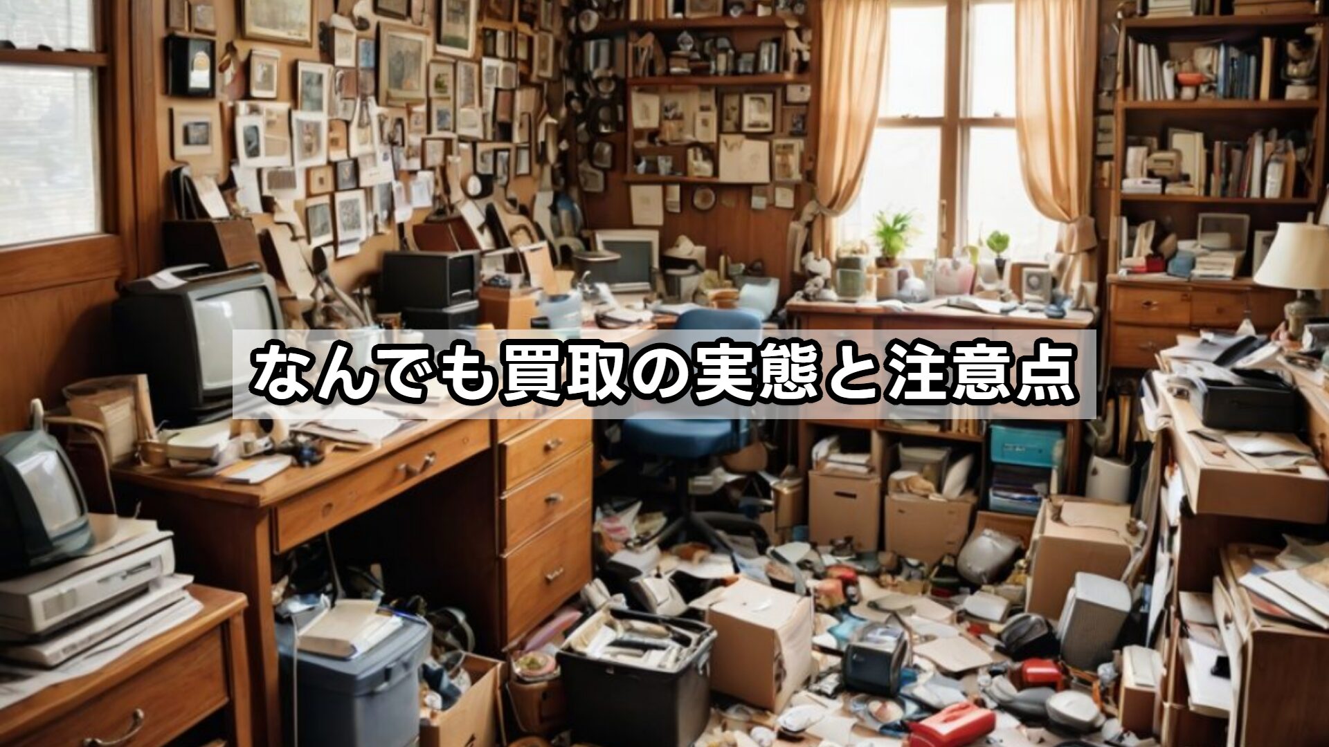 なんでも買取の実態と注意点