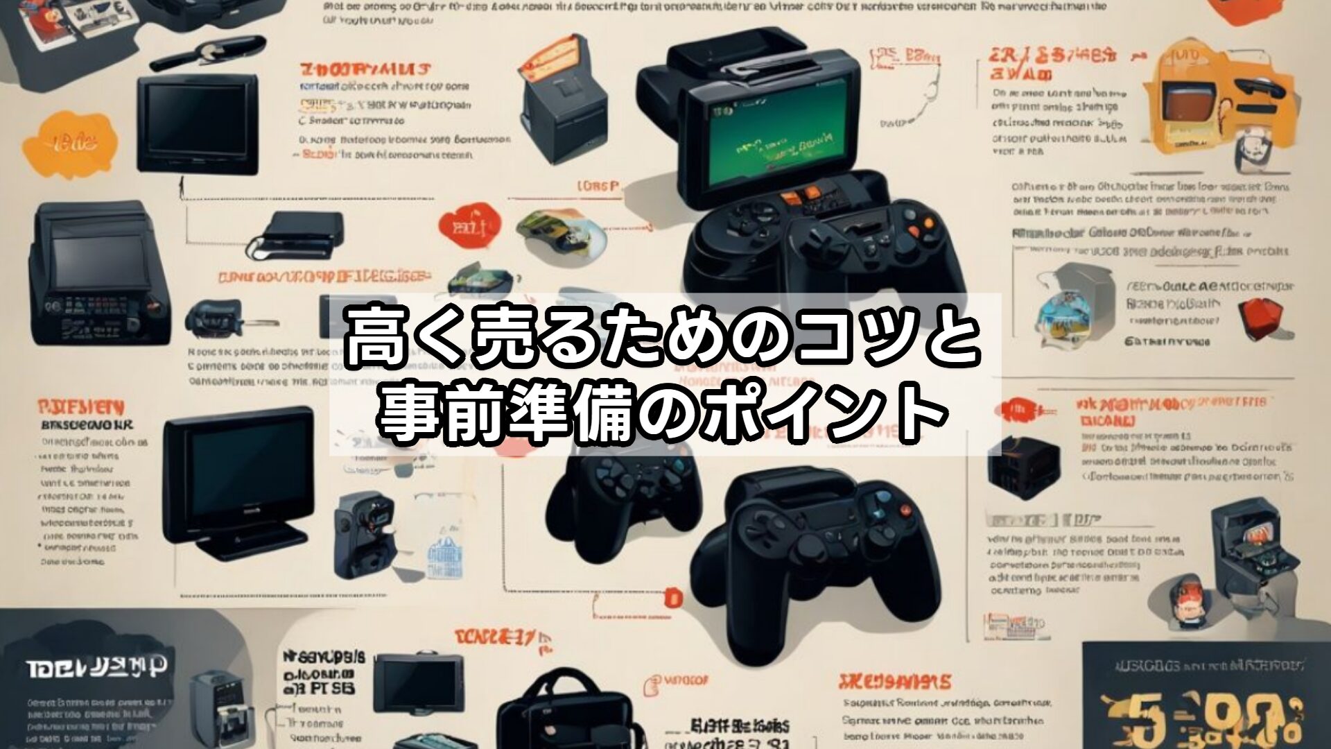 高く売るためのコツと事前準備のポイント