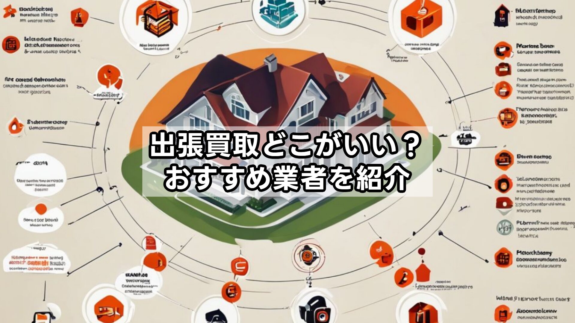 出張買取どこがいい？おすすめ業者を紹介