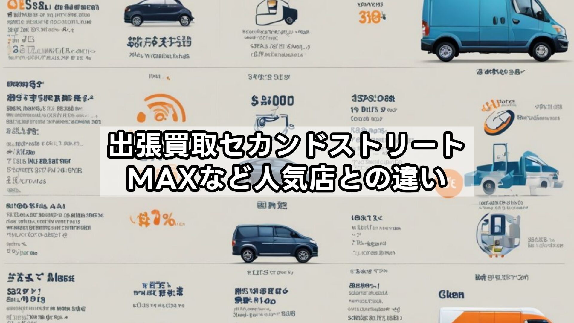 出張買取セカンドストリート・MAXなど人気店との違い