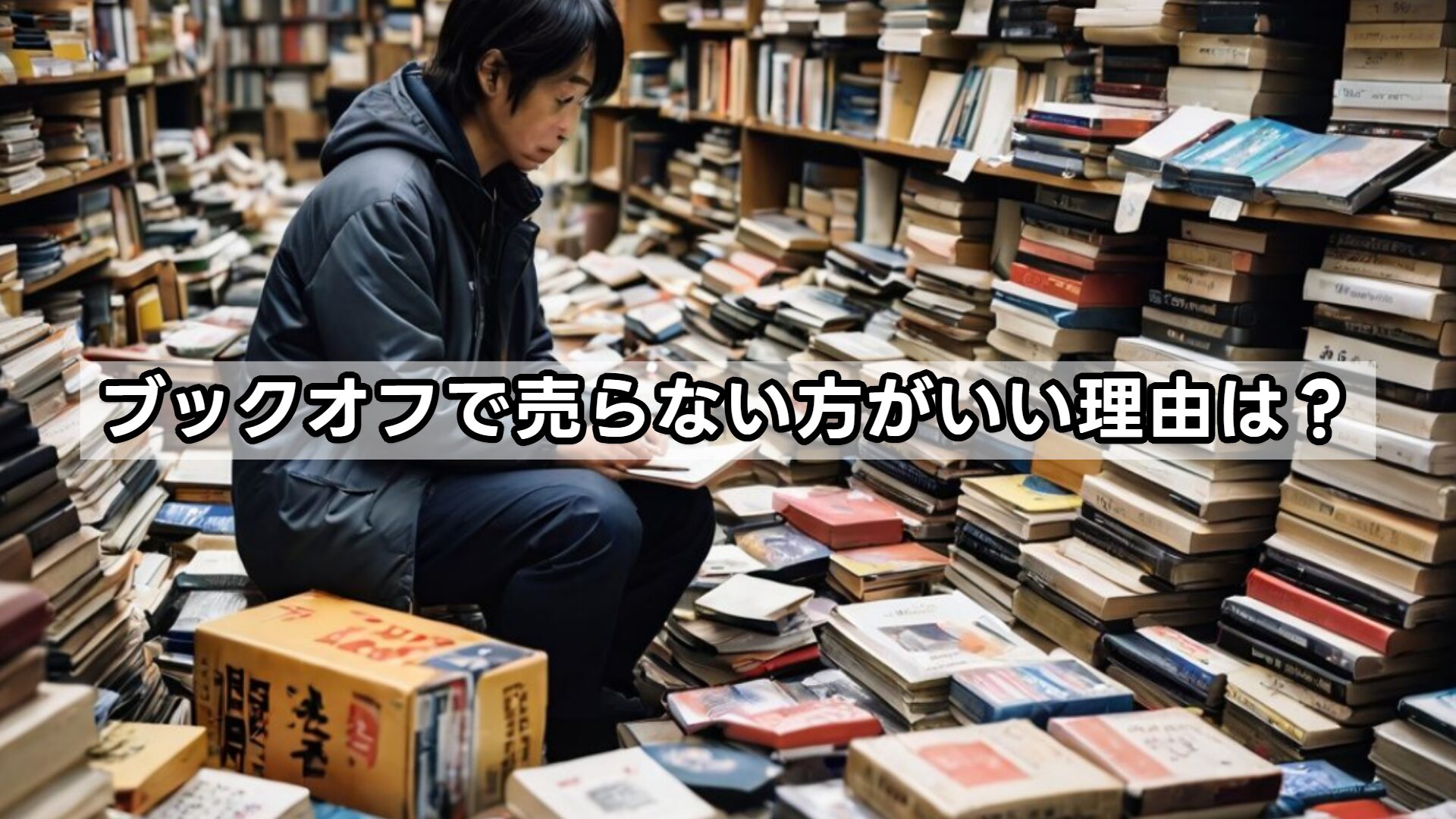 ブックオフで売らない方がいい理由は？
