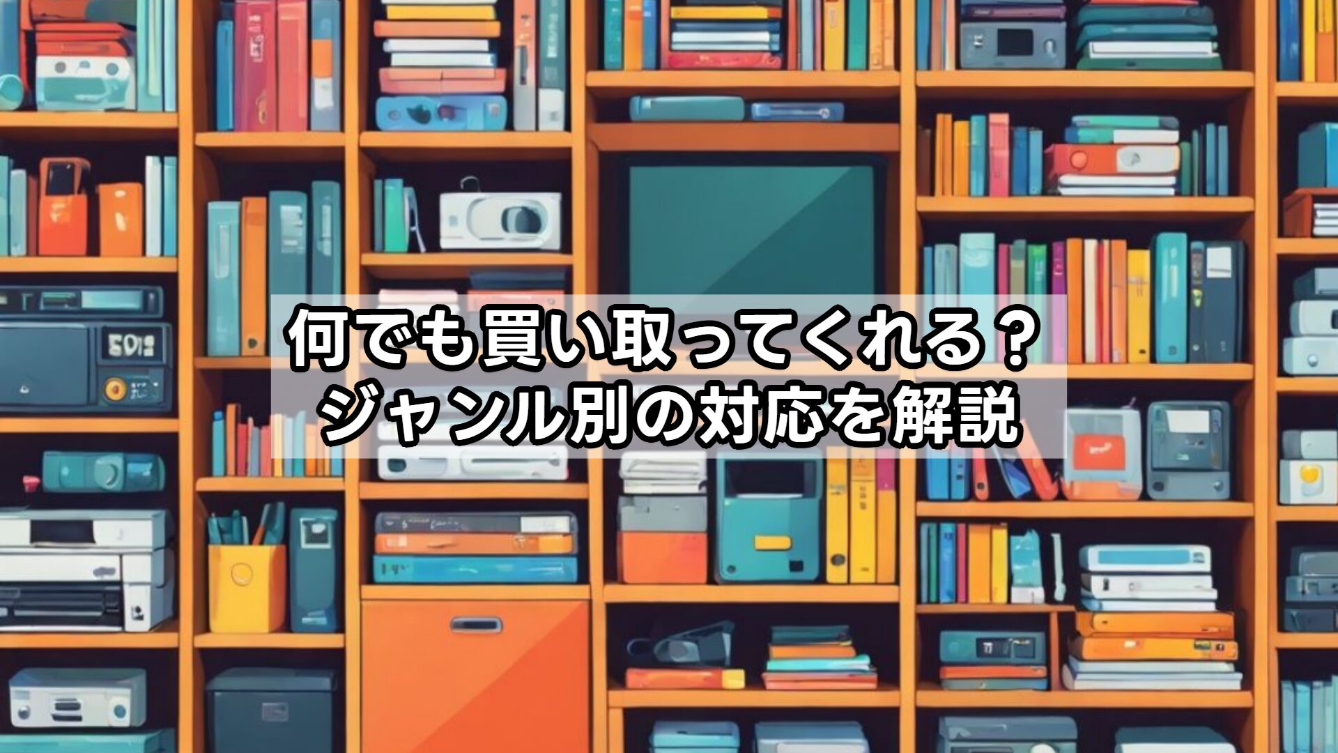 何でも買い取ってくれる？ジャンル別の対応を解説