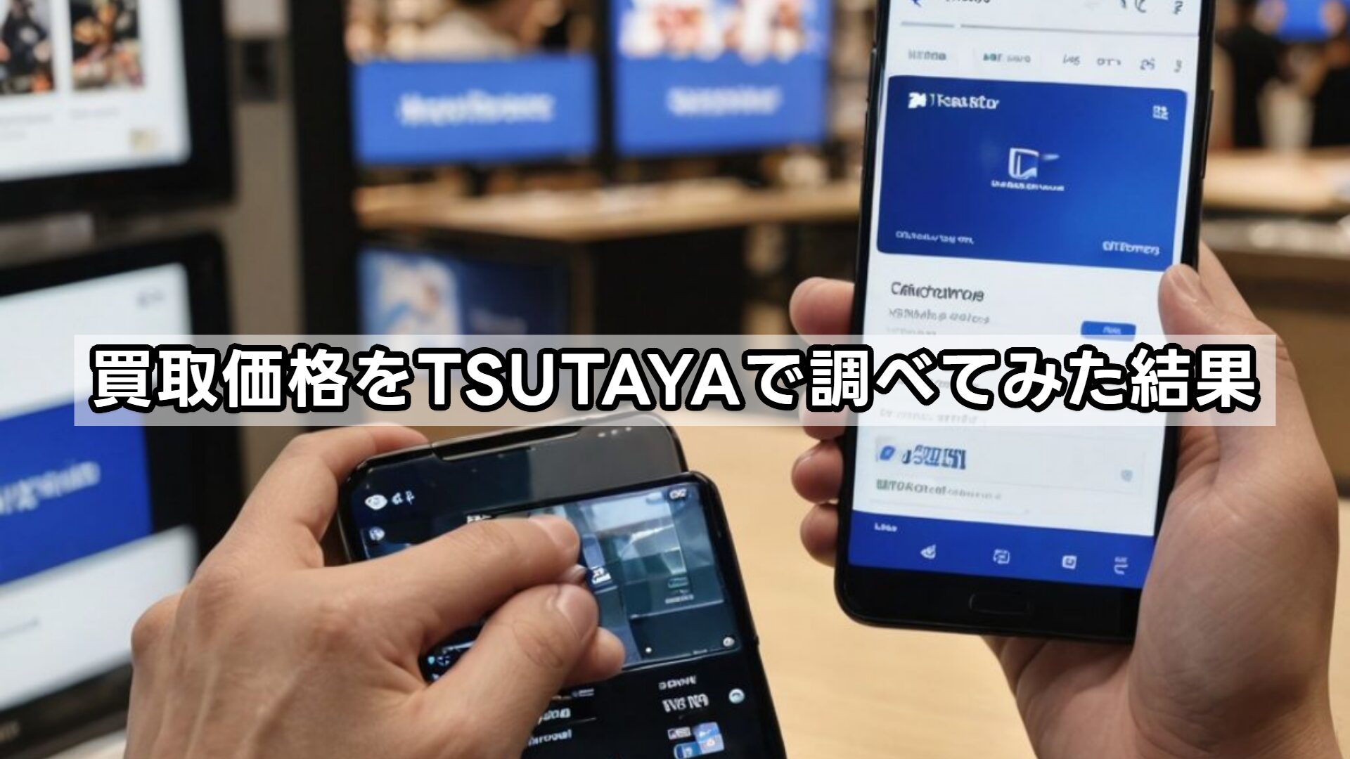 買取価格をTSUTAYAで調べてみた結果