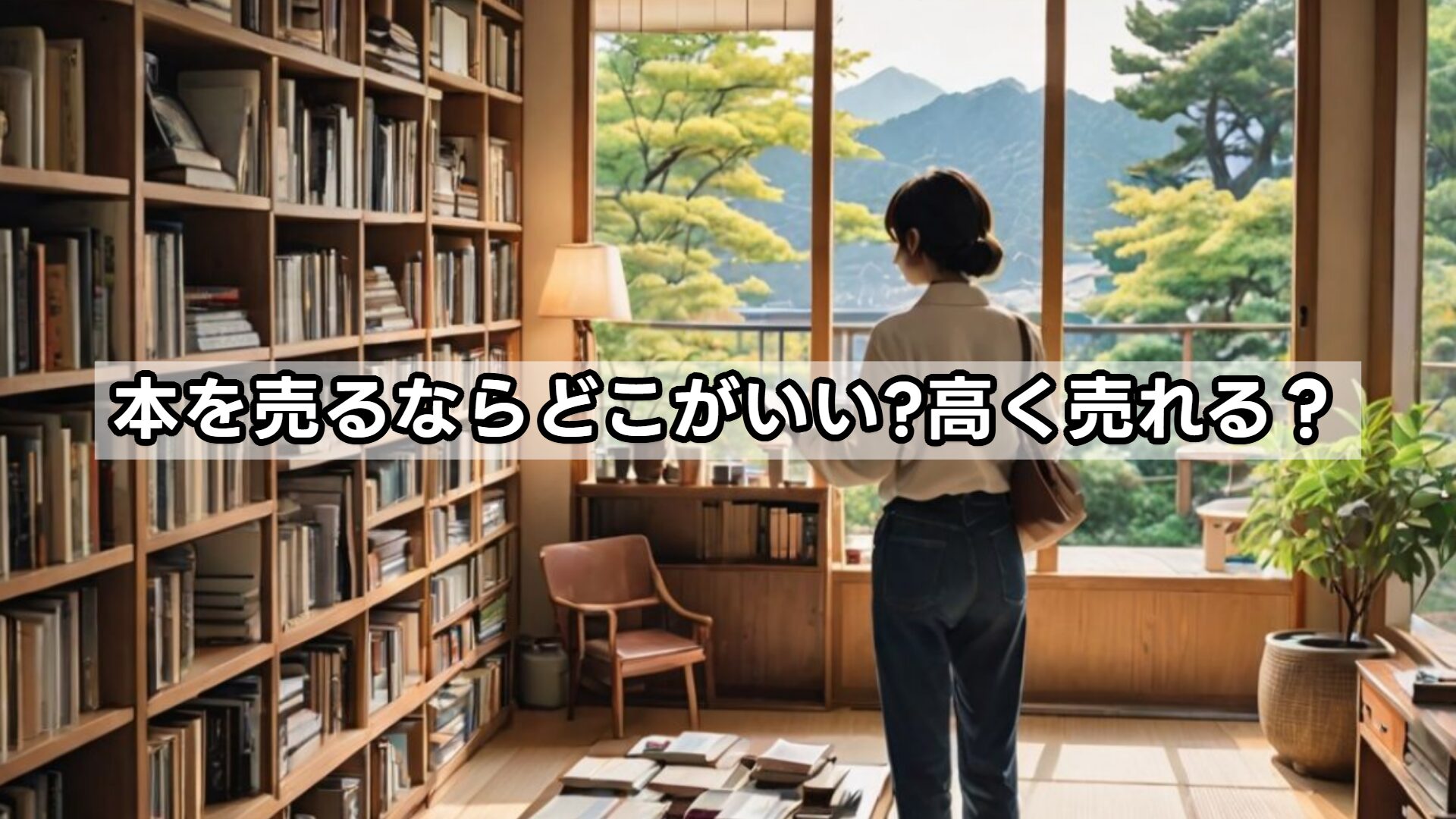本を売るならどこがいい?高く売れる？