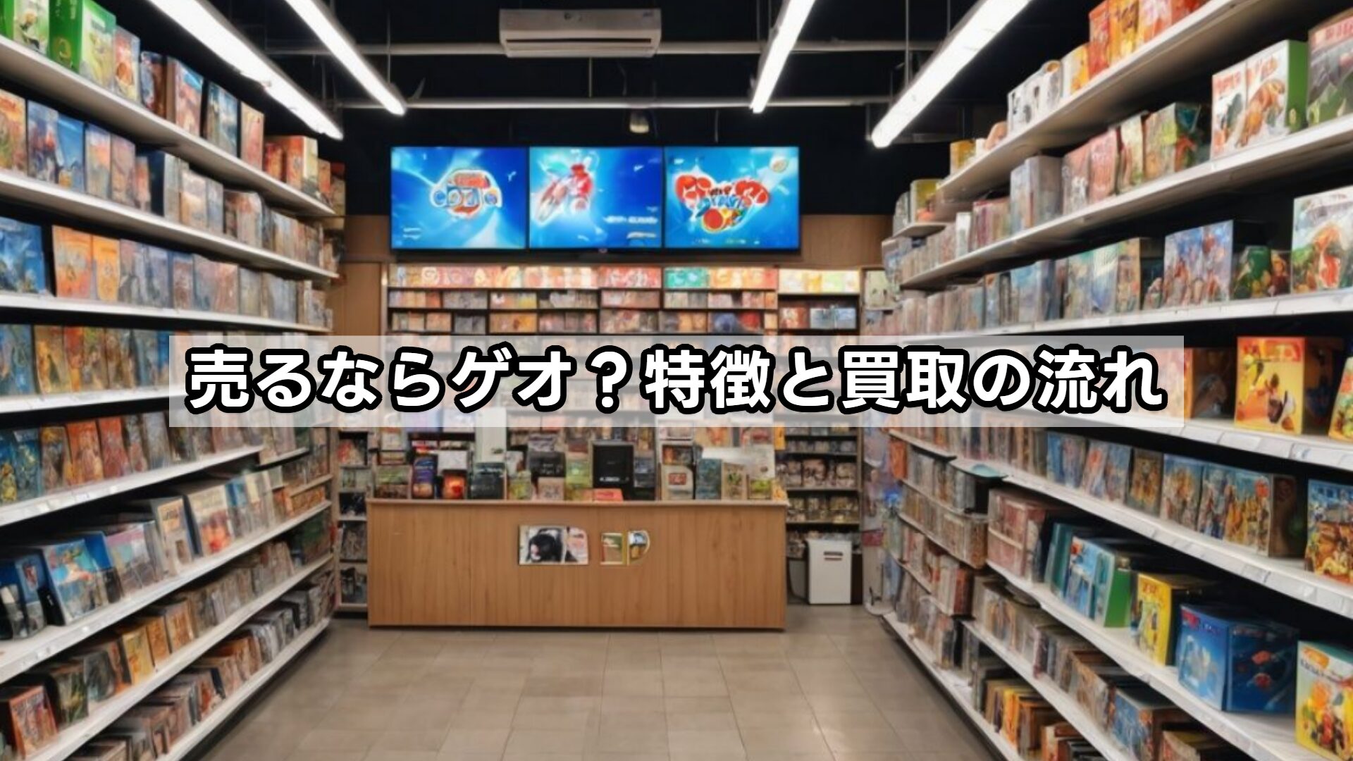 売るならゲオ?特徴と買取の流れ