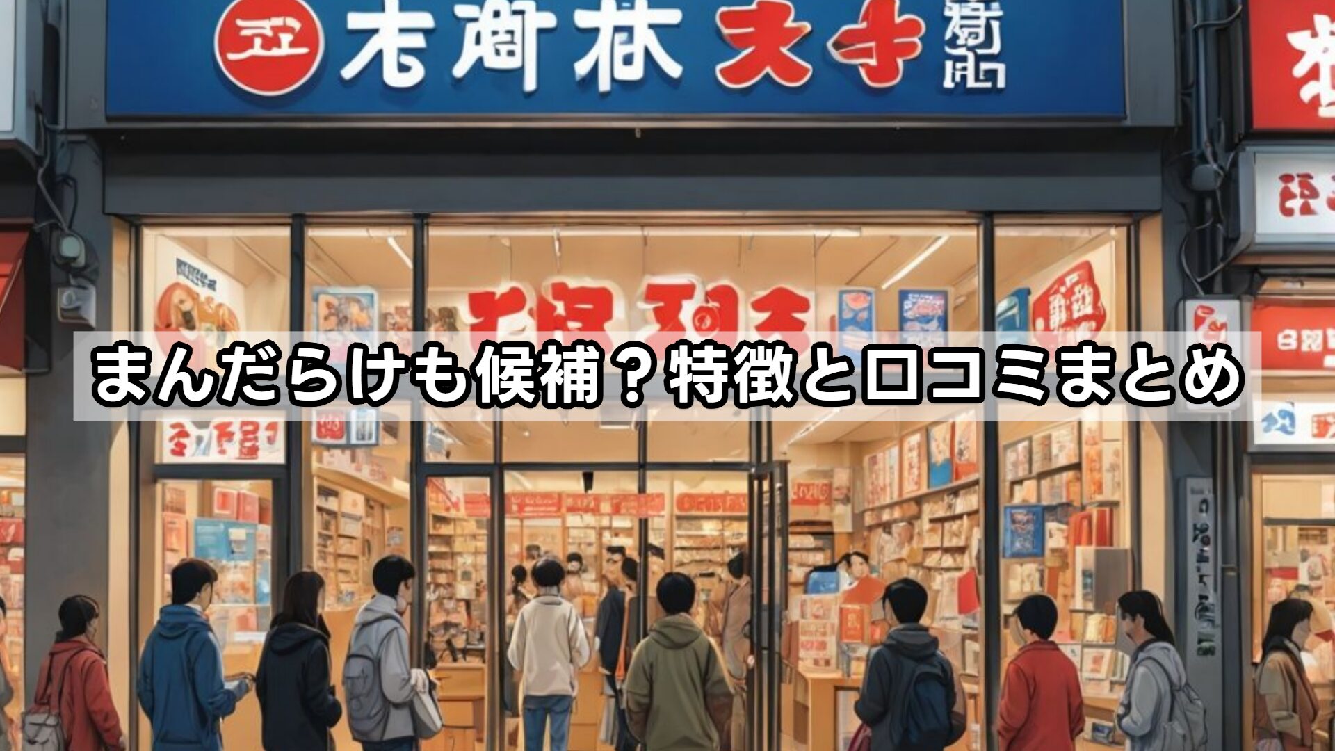 まんだらけも候補？特徴と口コミまとめ