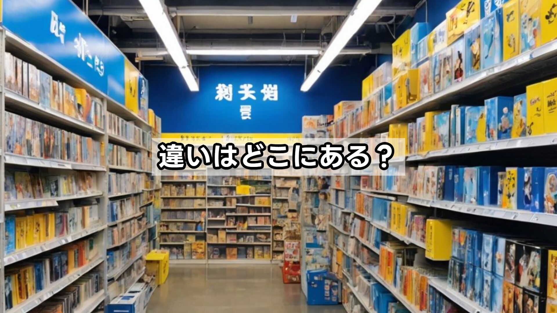 違いはどこにある?