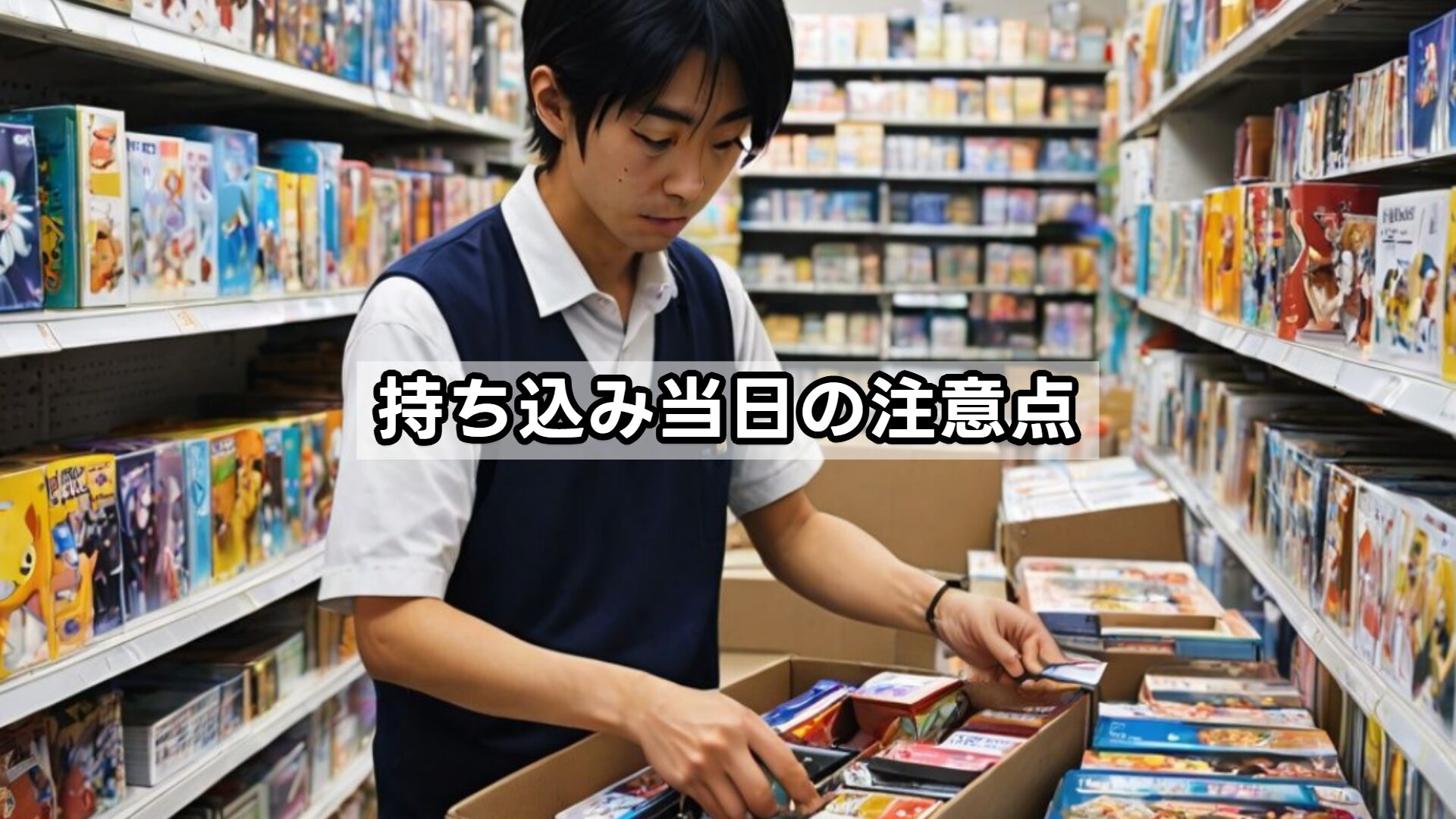 持ち込み当日の注意点