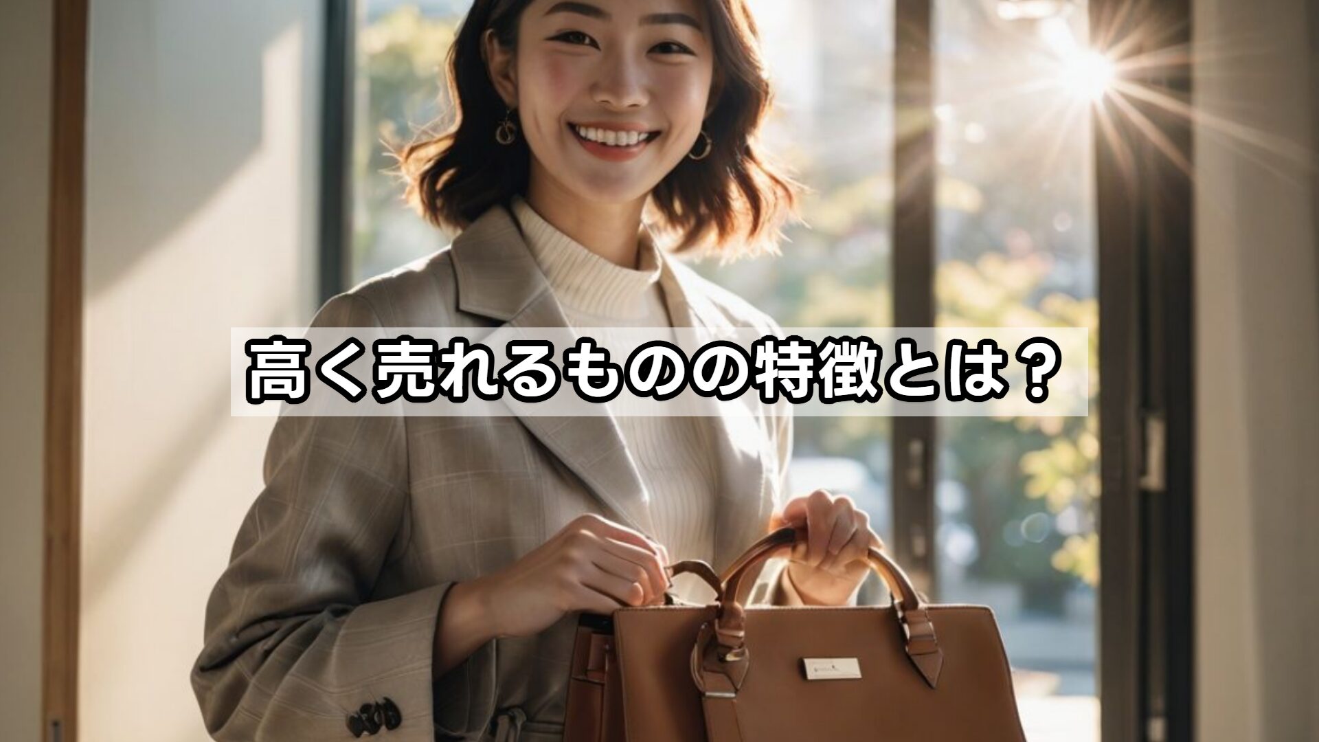 高く売れるものの特徴とは？