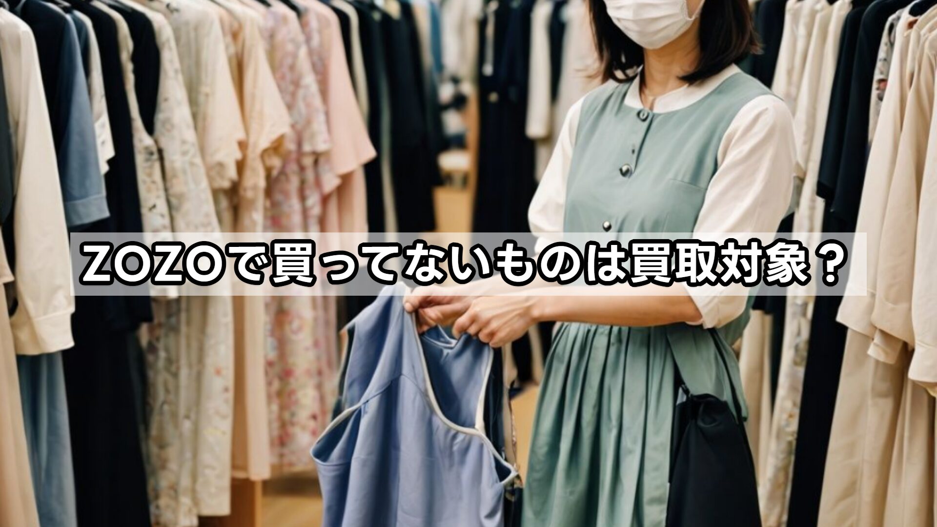 ZOZOで買ってないものは買取対象?